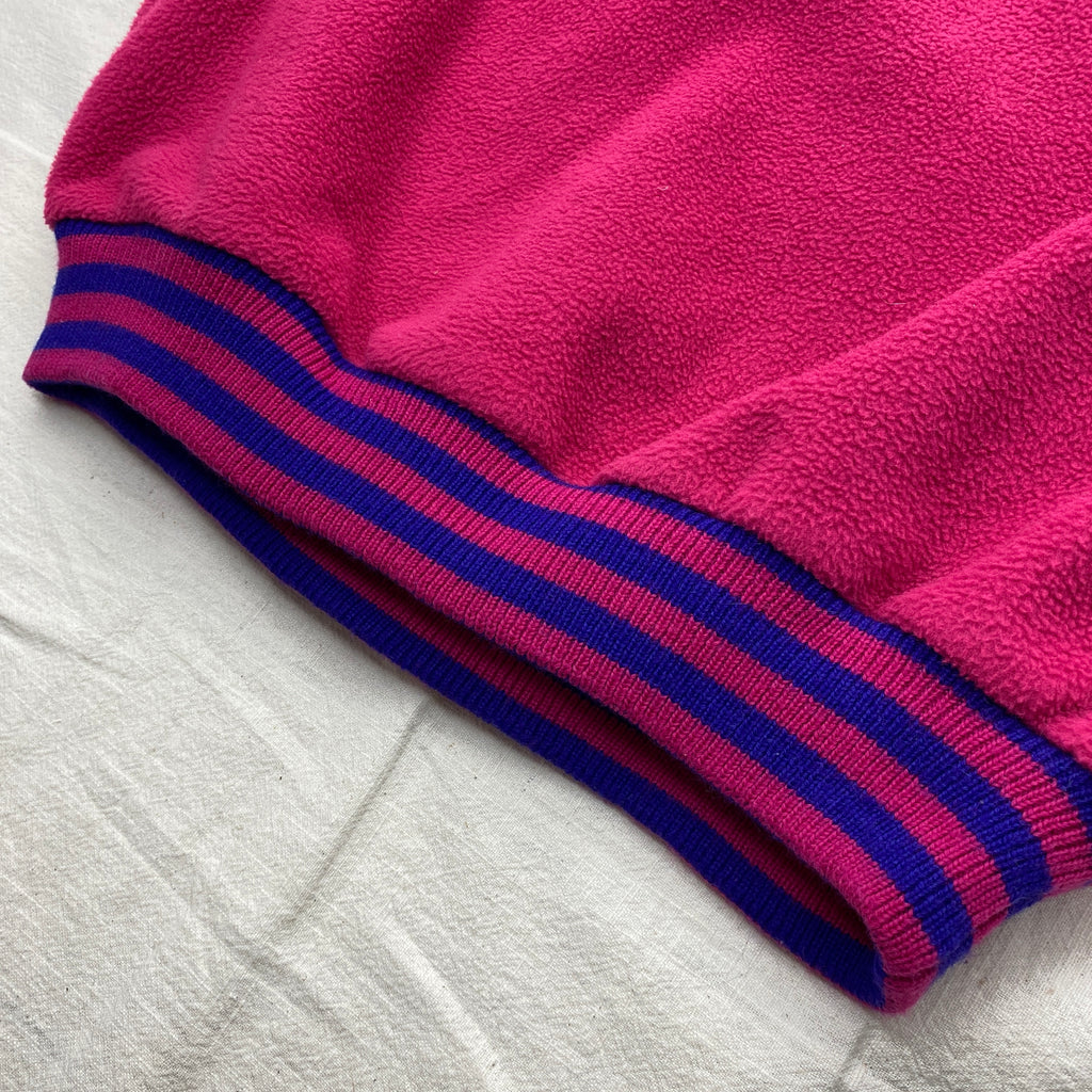 Benetton Vintage Fleece Sweatshirt, Size XL, Made in Italy, 80’s/90’s