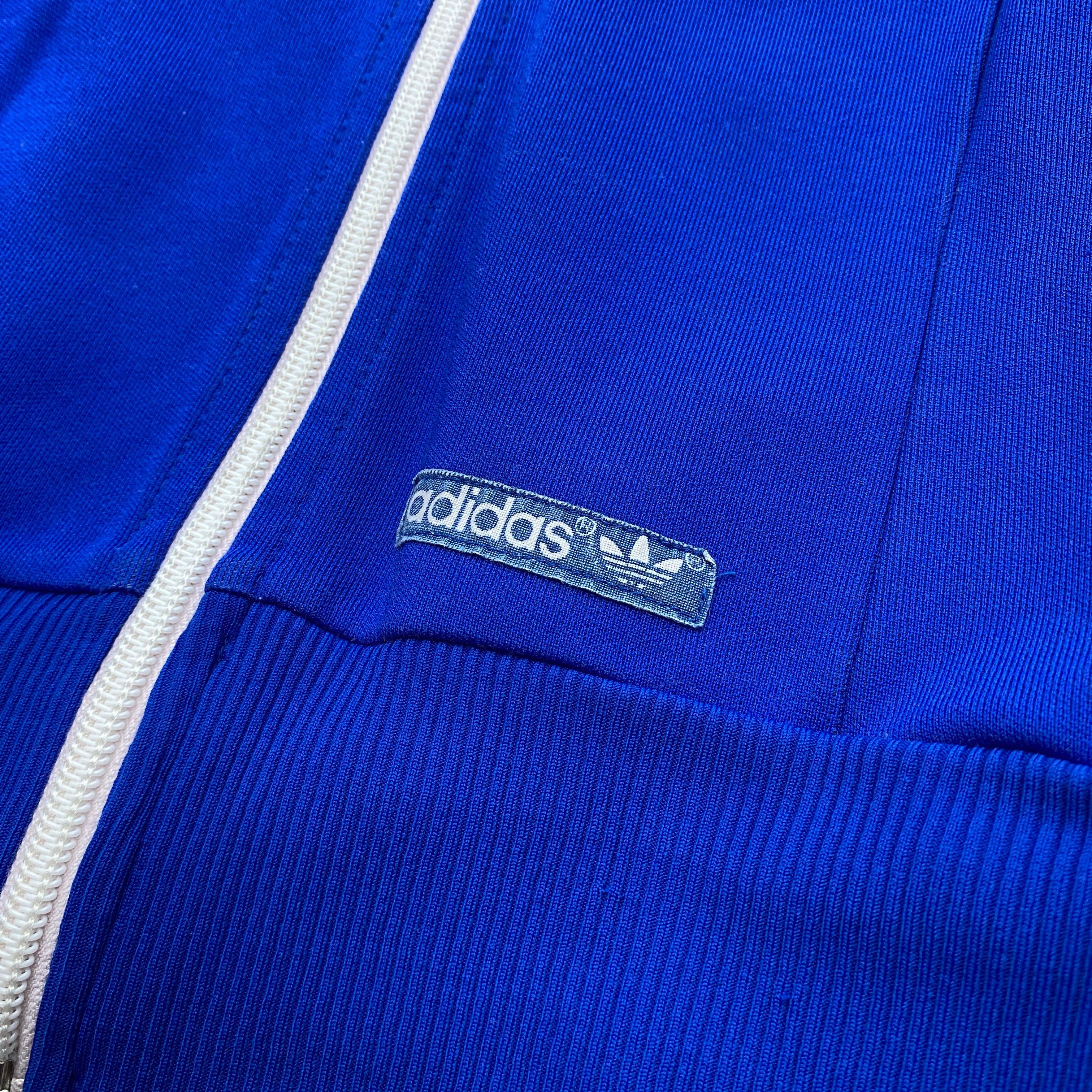 Adidas Vintage Track Jacket, Size S, Made in England, 70’s/80’s