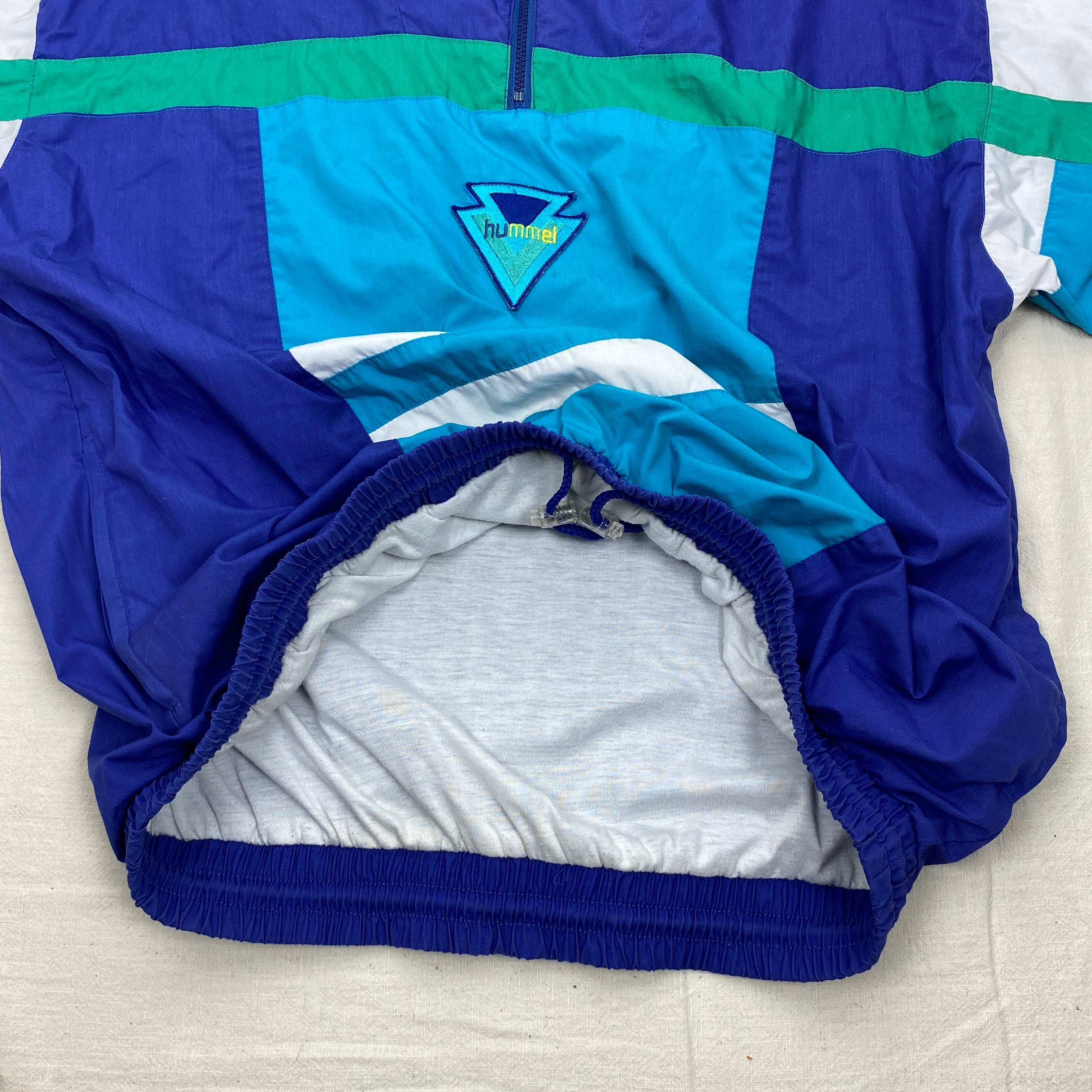 Hummel Vintage Track Jacket, Size XL, Baggy, 90’s