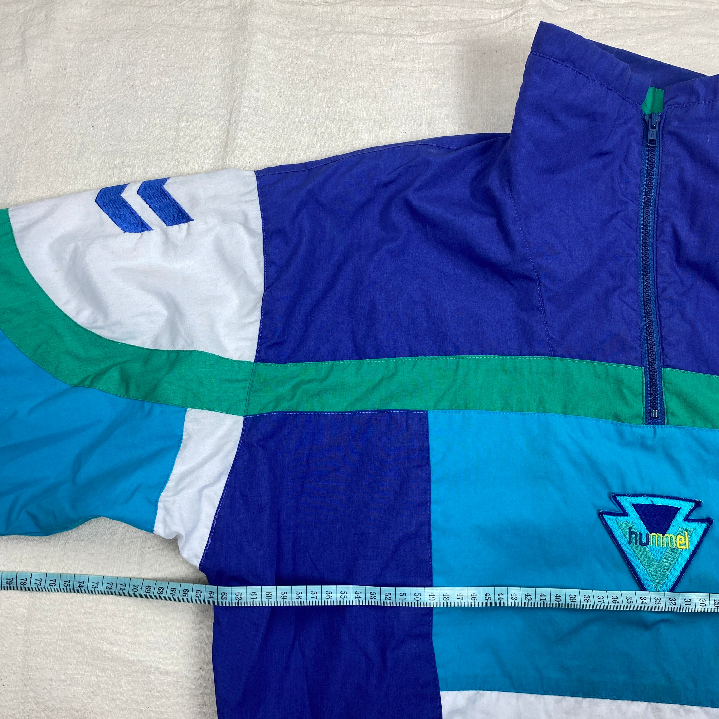 Hummel Vintage Track Jacket, Size XL, Baggy, 90’s