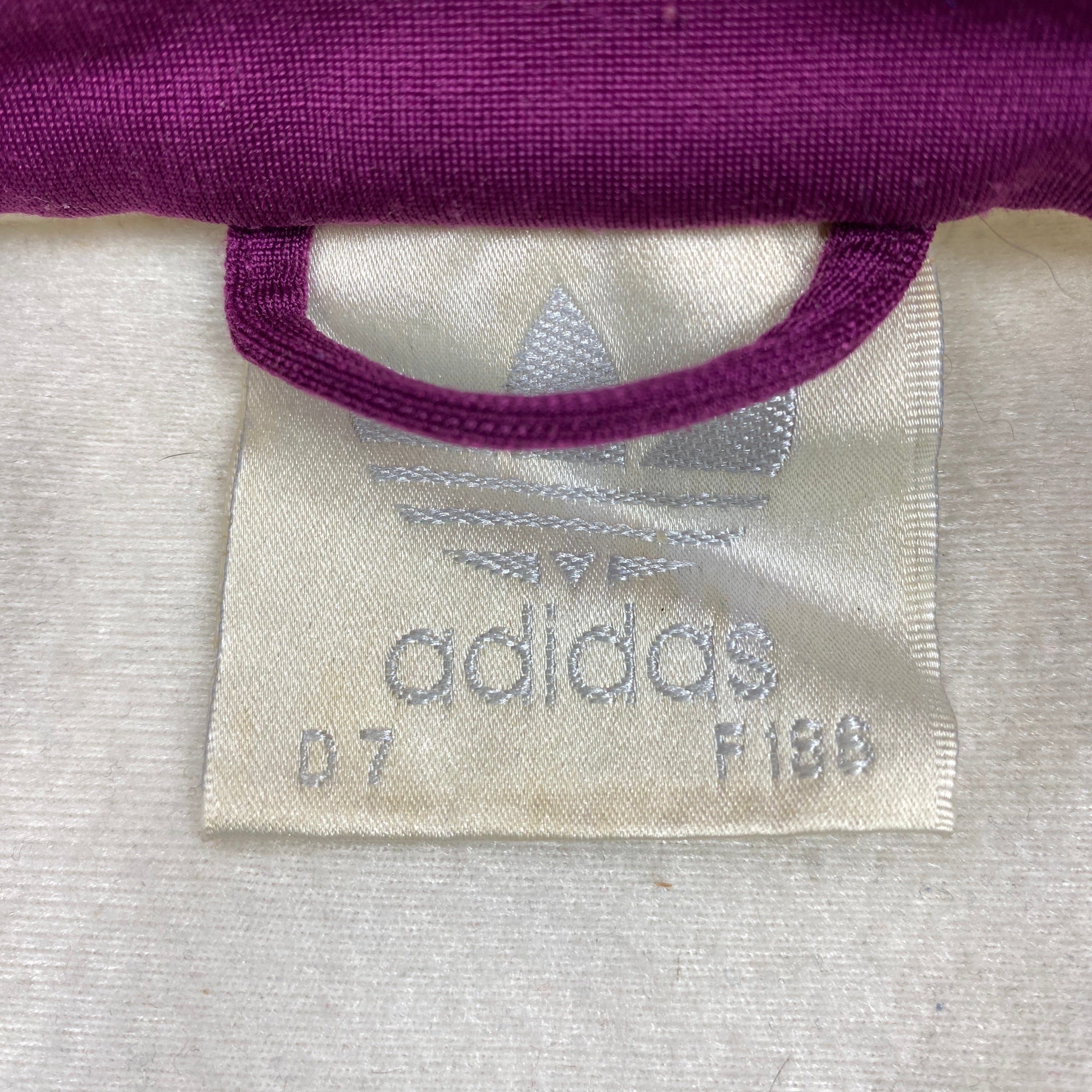 Adidas Vintage Track Jacket, Size XL, Embroidered TEAM Logo, 90’s