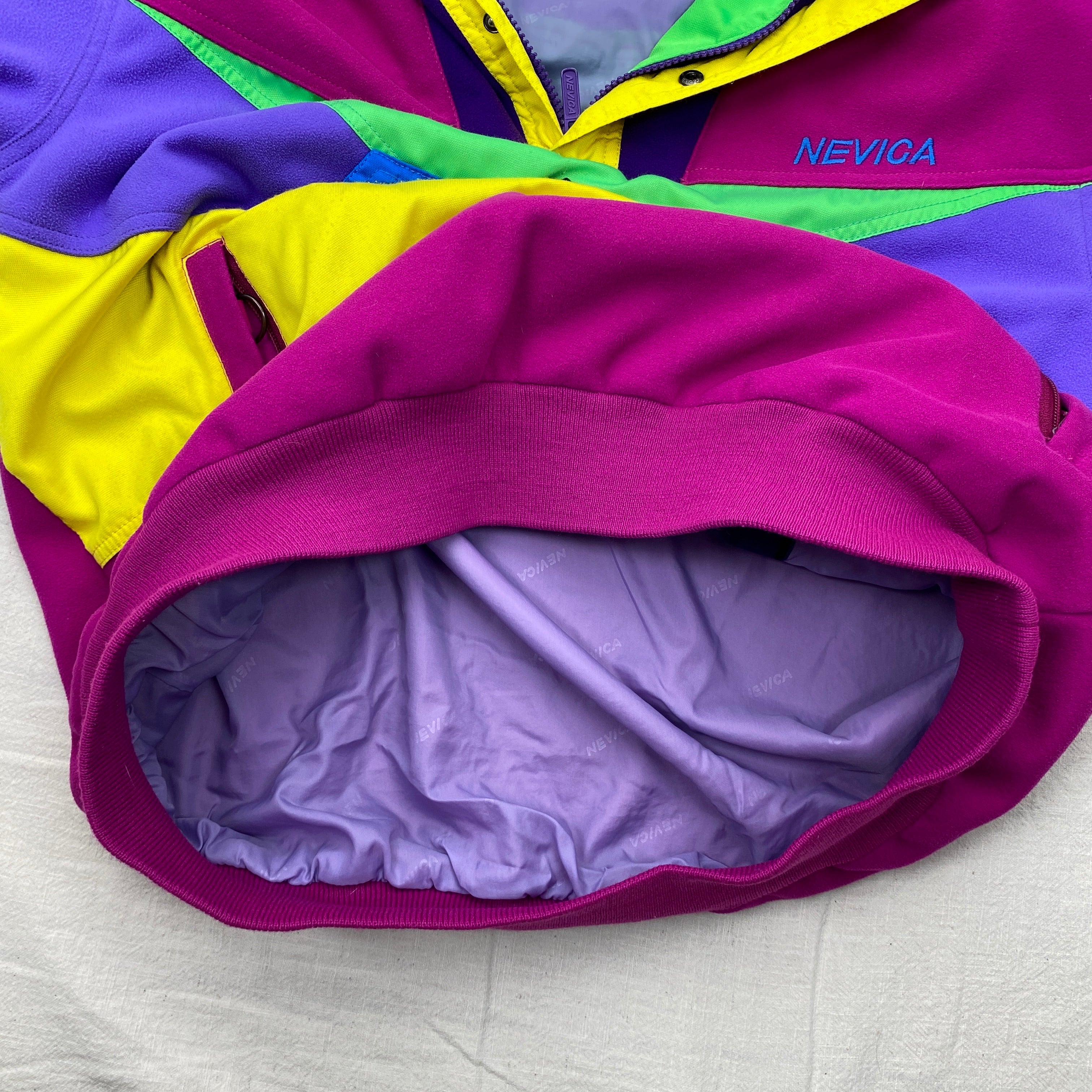 Nevica Vintage Fleece Jacket, Size L, Rare, 90’s