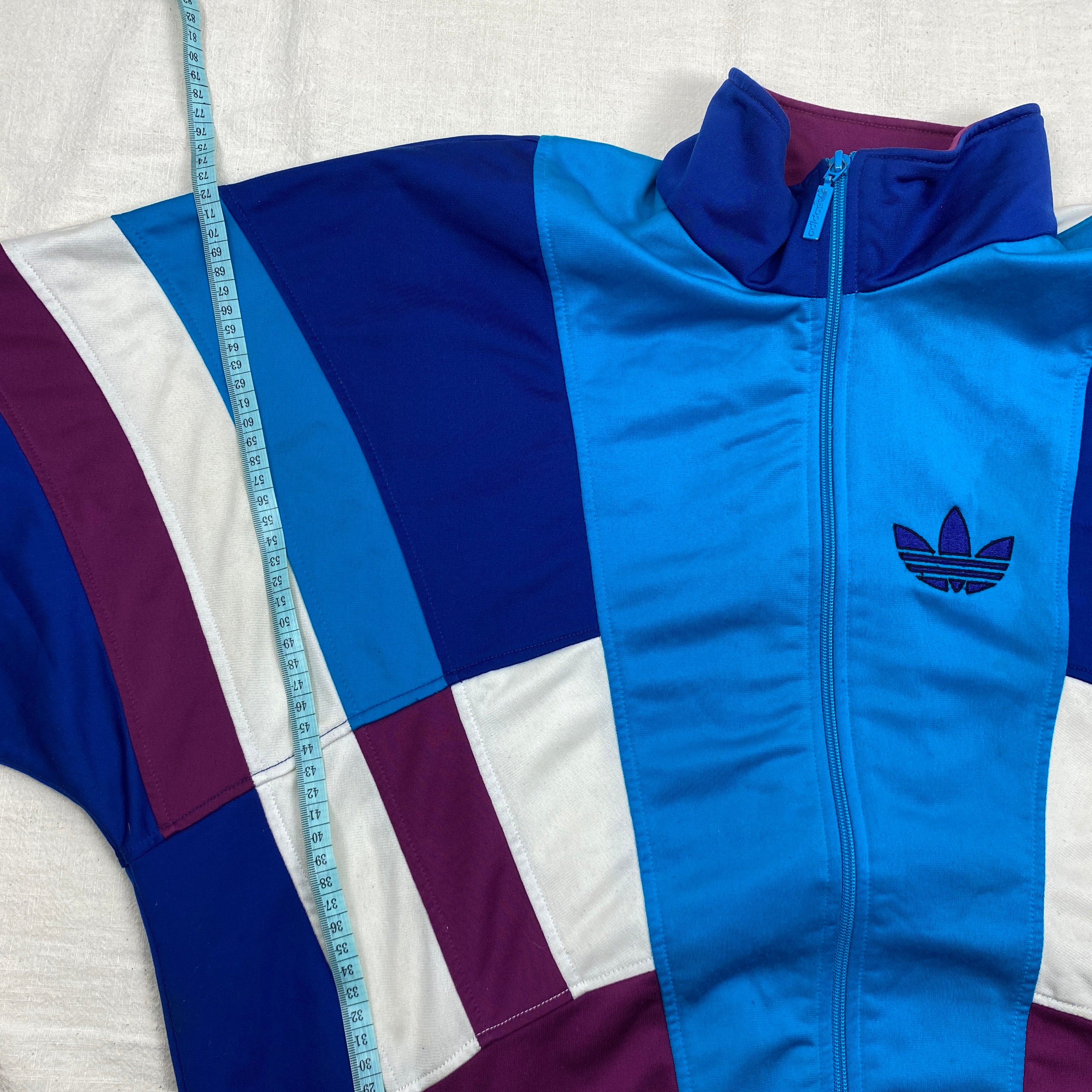 Adidas Vintage Track Jacket, Size XL, Embroidered TEAM Logo, 90’s
