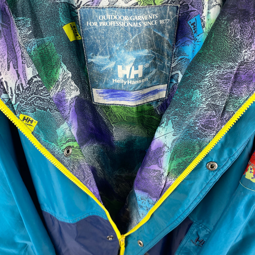 Helly Hansen Jacket, Size L, Vintage 90's Retro Jacket