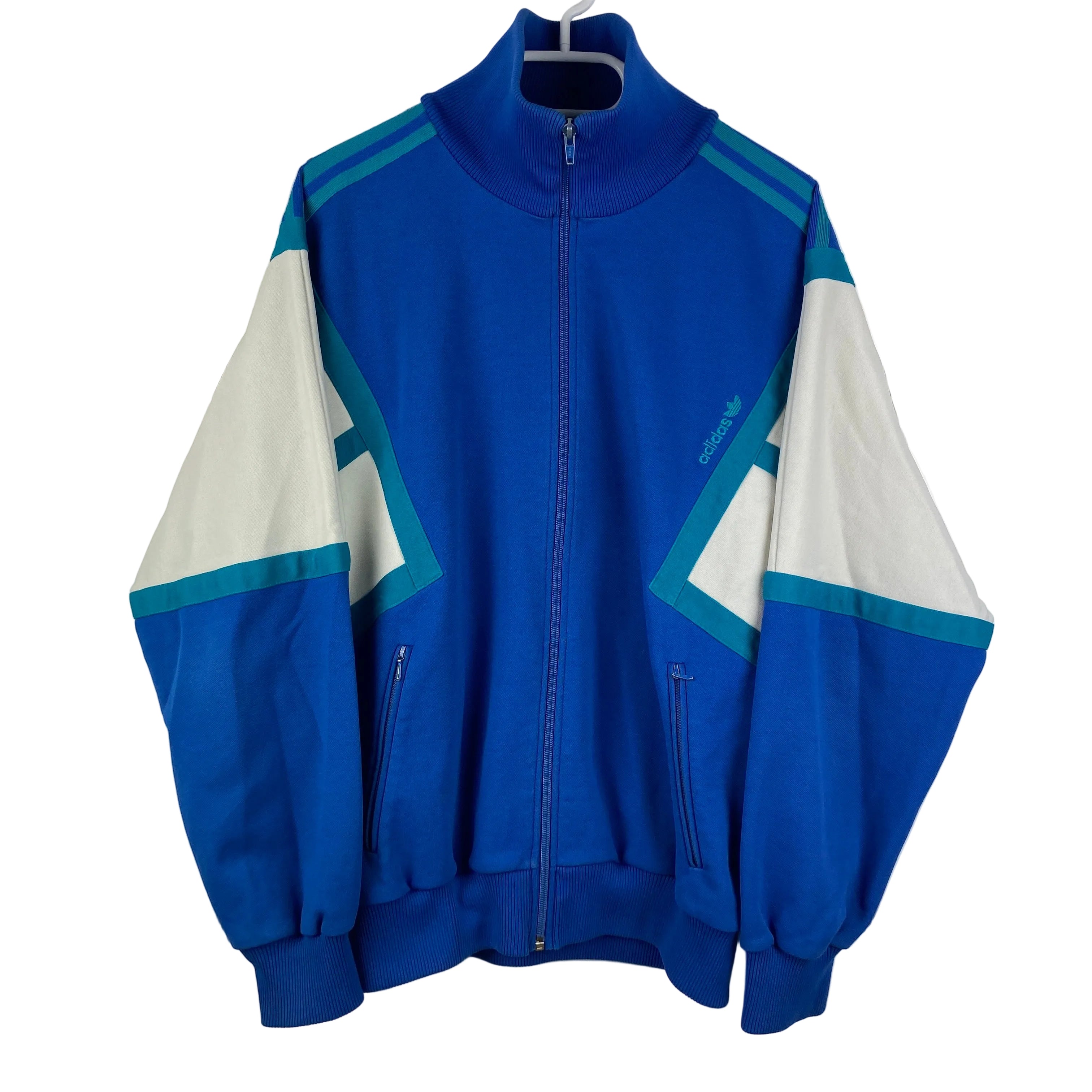 Adidas Vintage Track Jacket, Size L, Made in Europe, 80’s/90’s