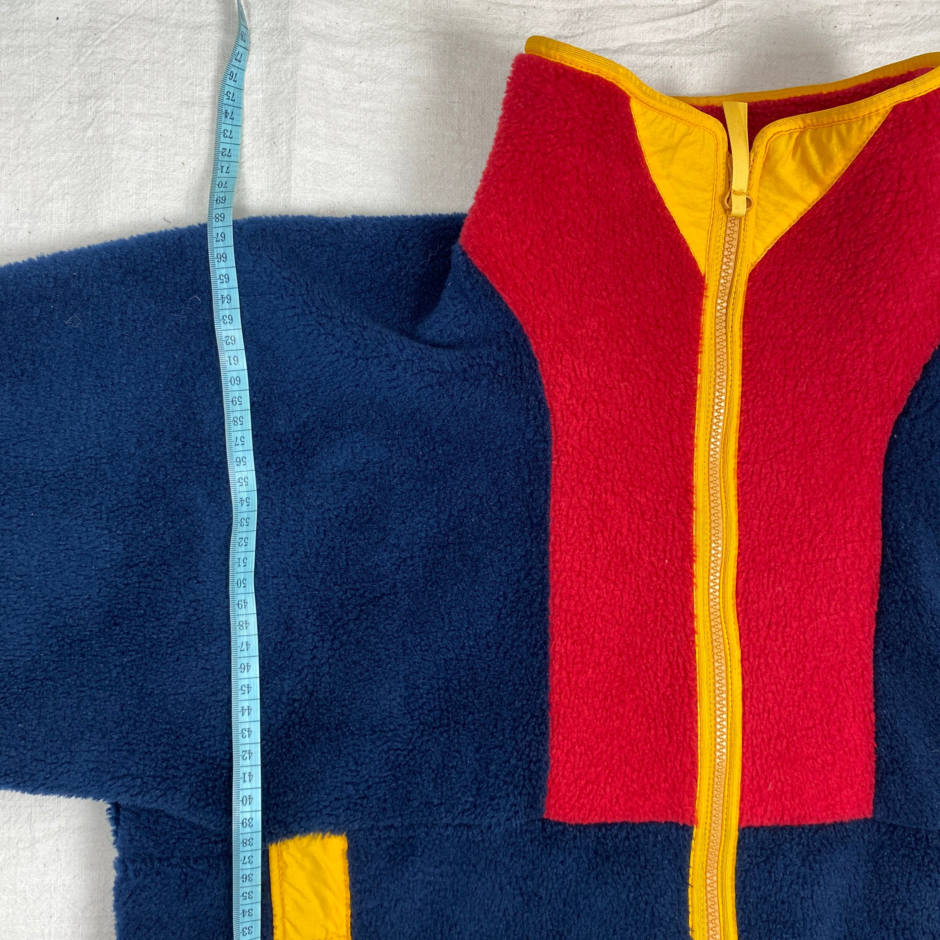 Helly Hansen Vintage Fleece Jacket, Size S, Polar Fleece, 90’s