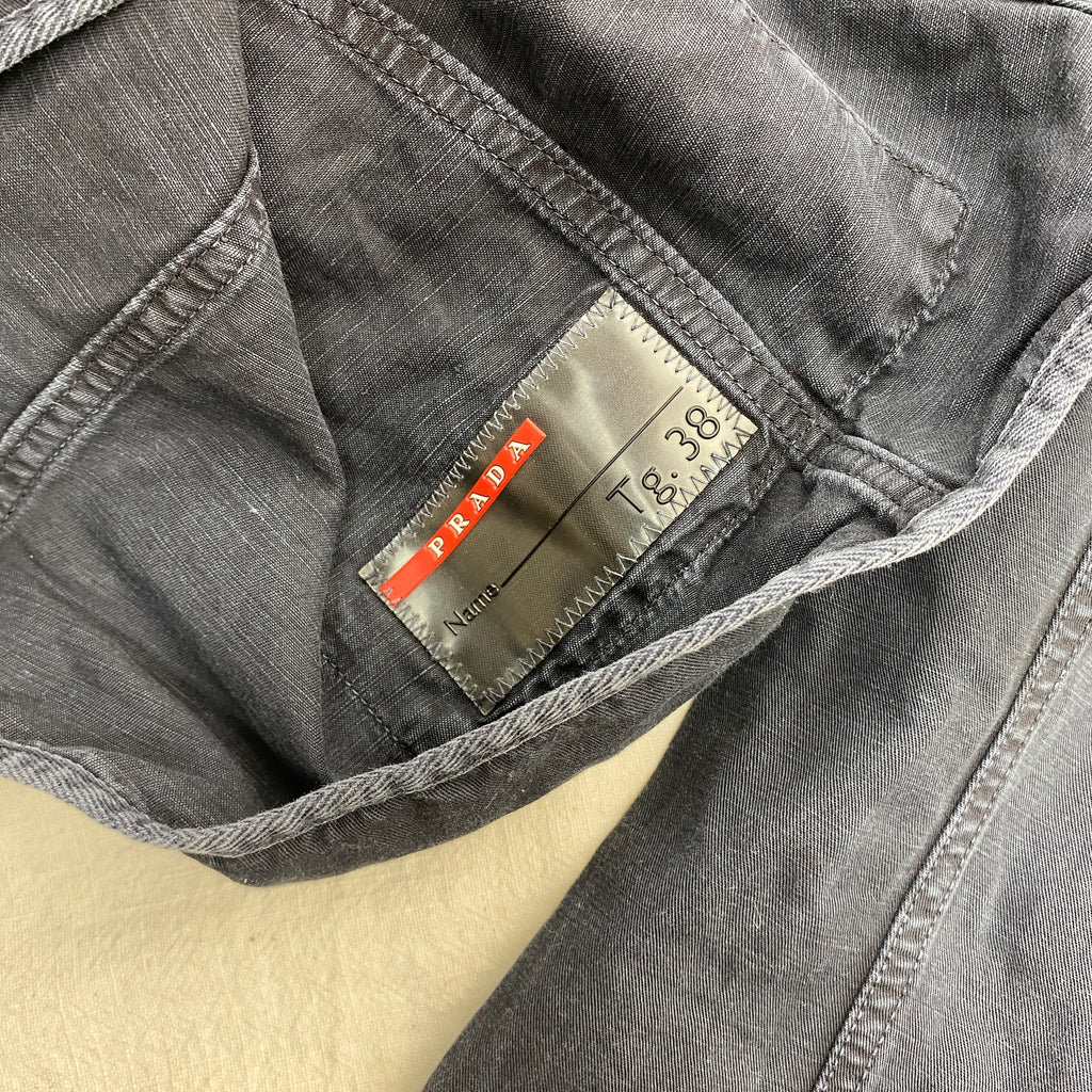 Prada Jacket, Size S, Denim Jacket Y2K