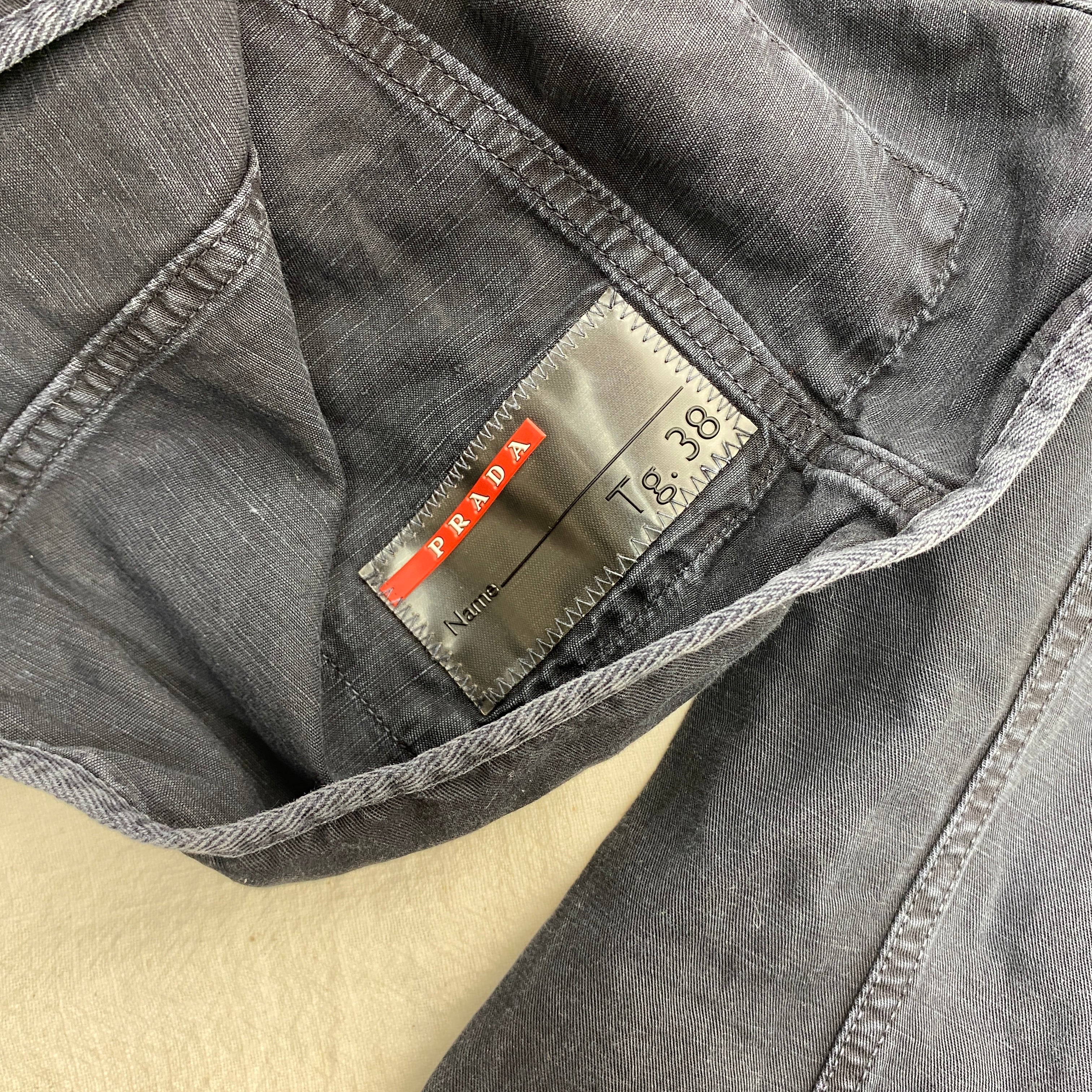 Prada Jacket, Size S, Denim Jacket Y2K
