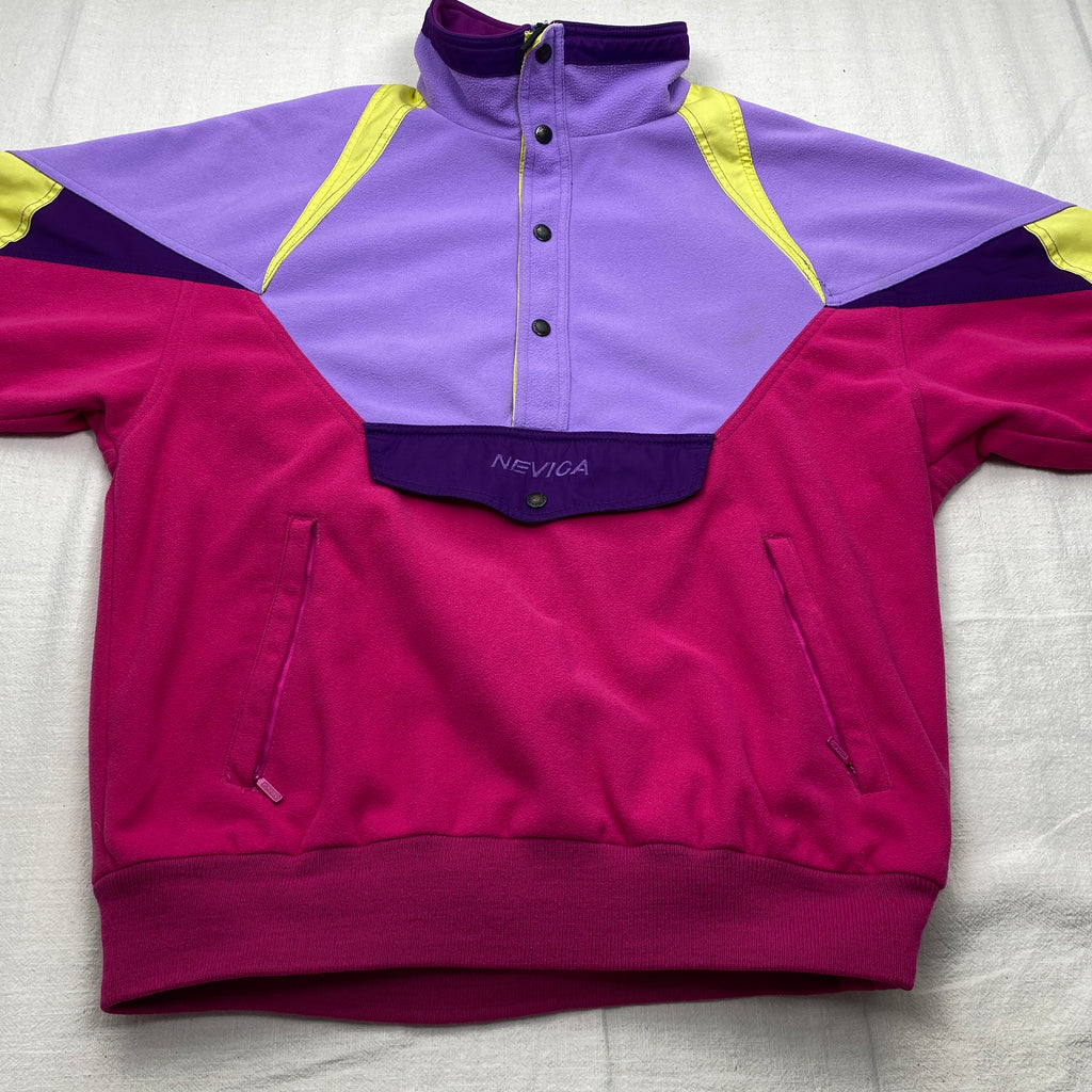 Nevica Vintage Fleece Jacket, Size L, Rare, 90’s
