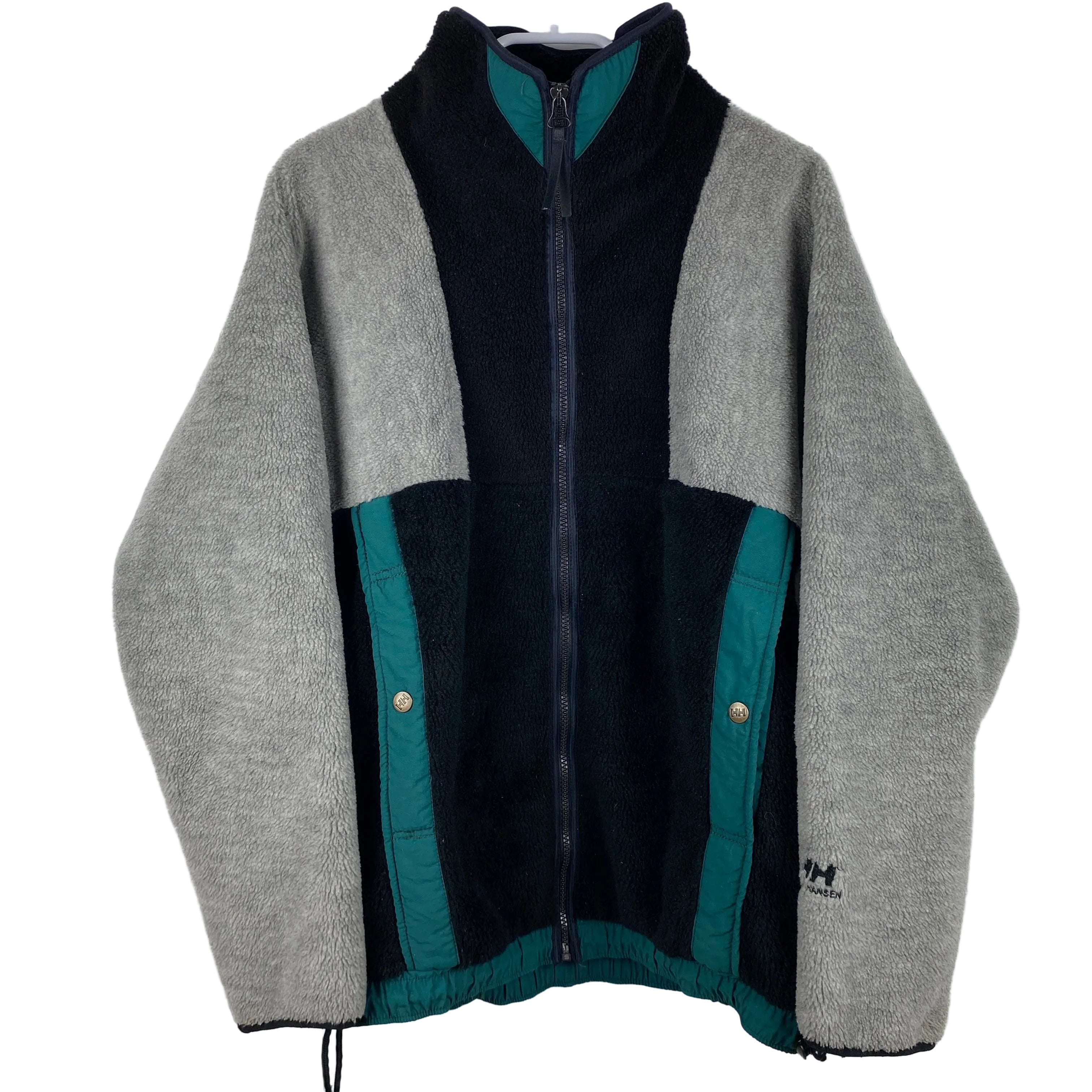 Helly Hansen Vintage Fleece Jacket, Size XS, Polar Fleece, Made in Europa, 90’s