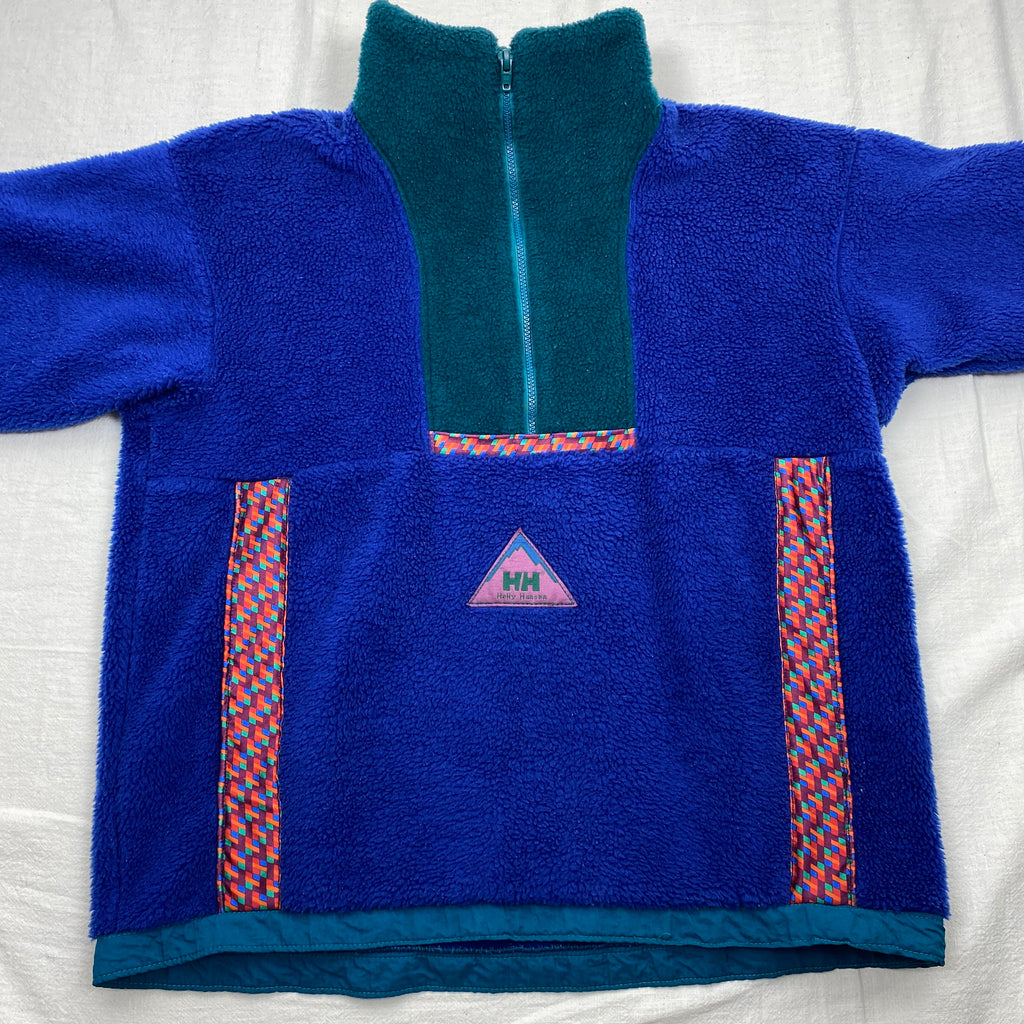 Helly Hansen Vintage Fleece Jacket, Size M, Polar Fleece, 90’s