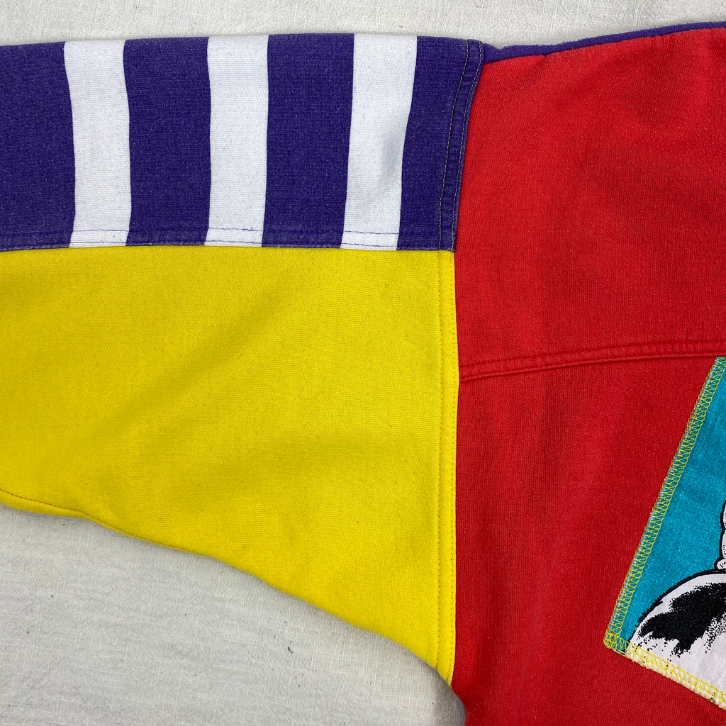 Adidas Vintage Sweatshirt, Size L, Snow Action, Come On, Rare, 90’s