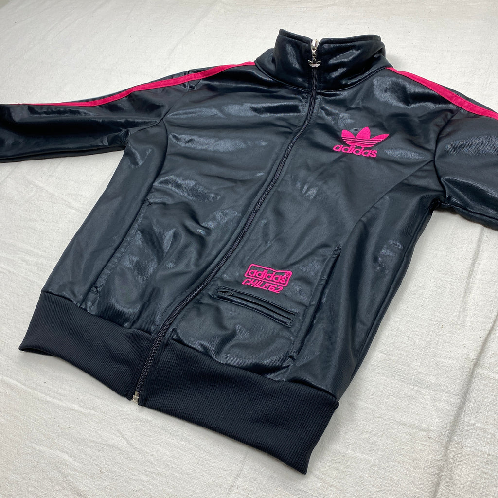 Adidas Vintage Track Jacket, Size XS, Chile 62, Y2K
