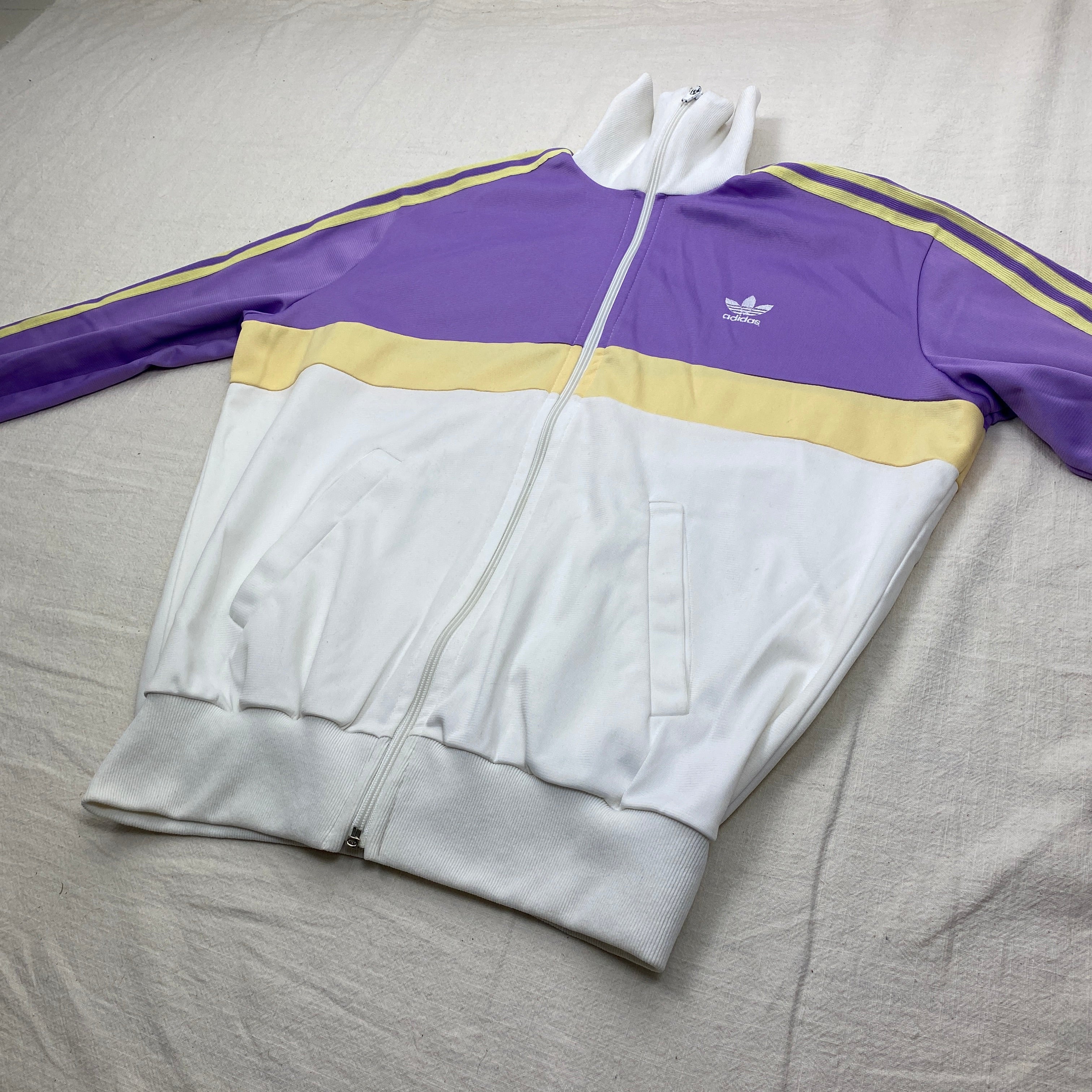 Adidas Vintage Track Jacket, Size M, Made in England, 70’s/80’s