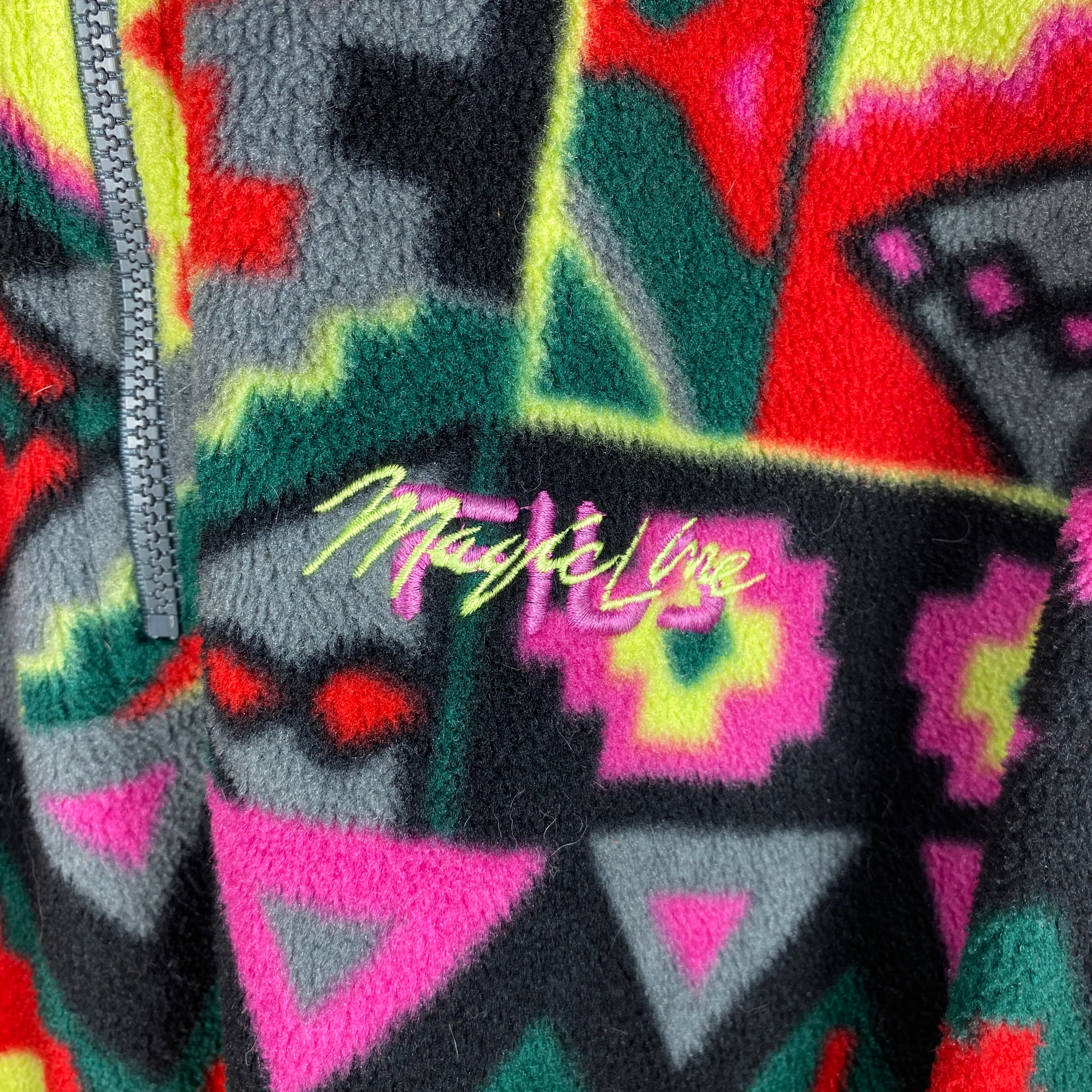 Fila Vintage Fleece Jacket, Size M, Made in Italy, 90’s