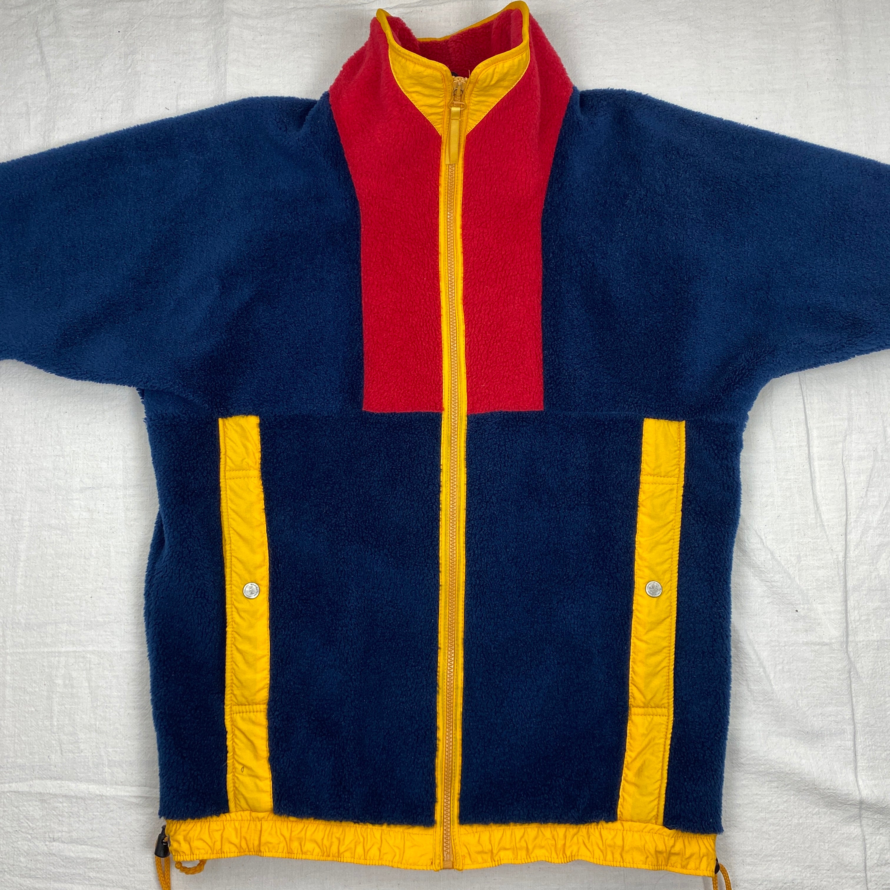 Helly Hansen Vintage Fleece Jacket, Size S, Polar Fleece, 90’s