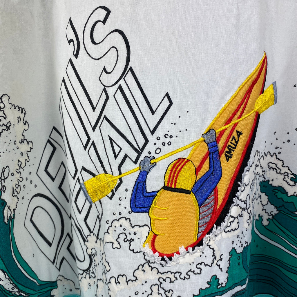 Adidas Vintage Sweatshirt, Size XL, Devils Toenail, Amuza River, 90’s