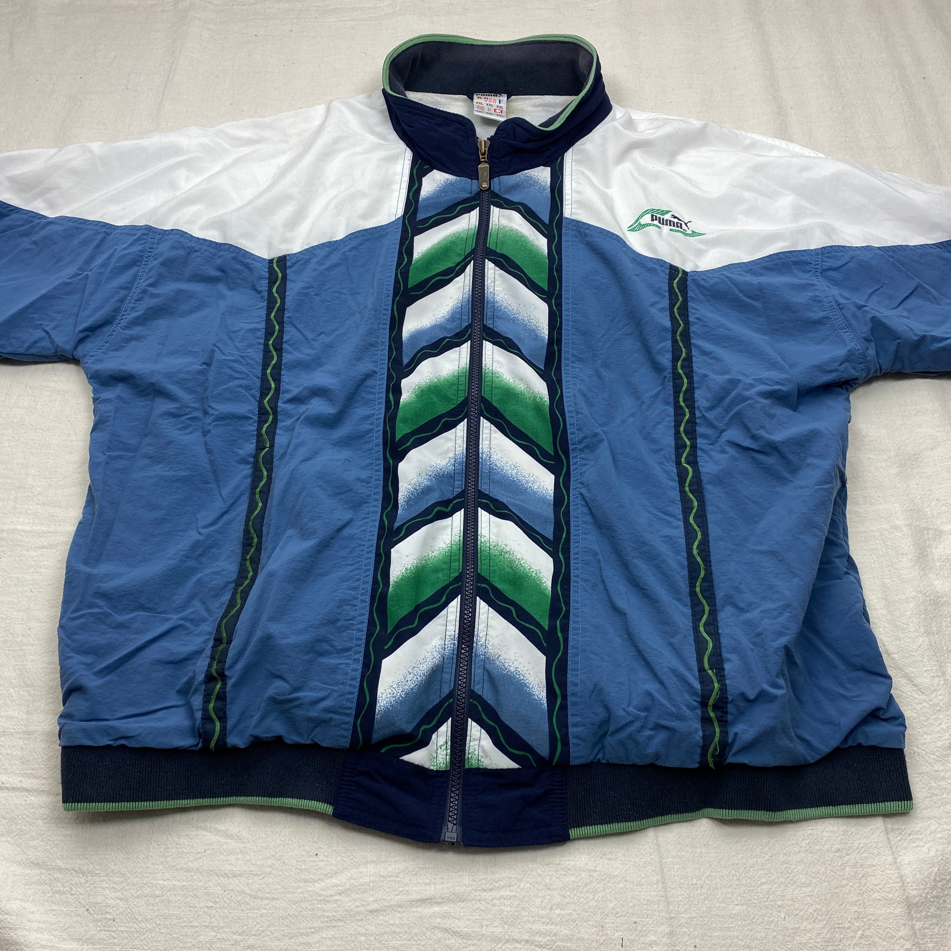 Puma Vintage Track Jacket, Size XXL, Baggy, 90’s