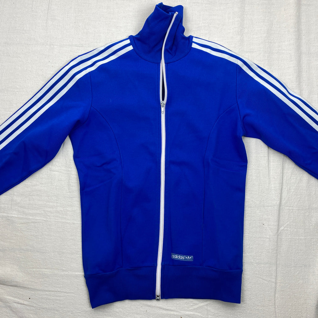 Adidas Vintage Track Jacket, Size S, Made in England, 70’s/80’s
