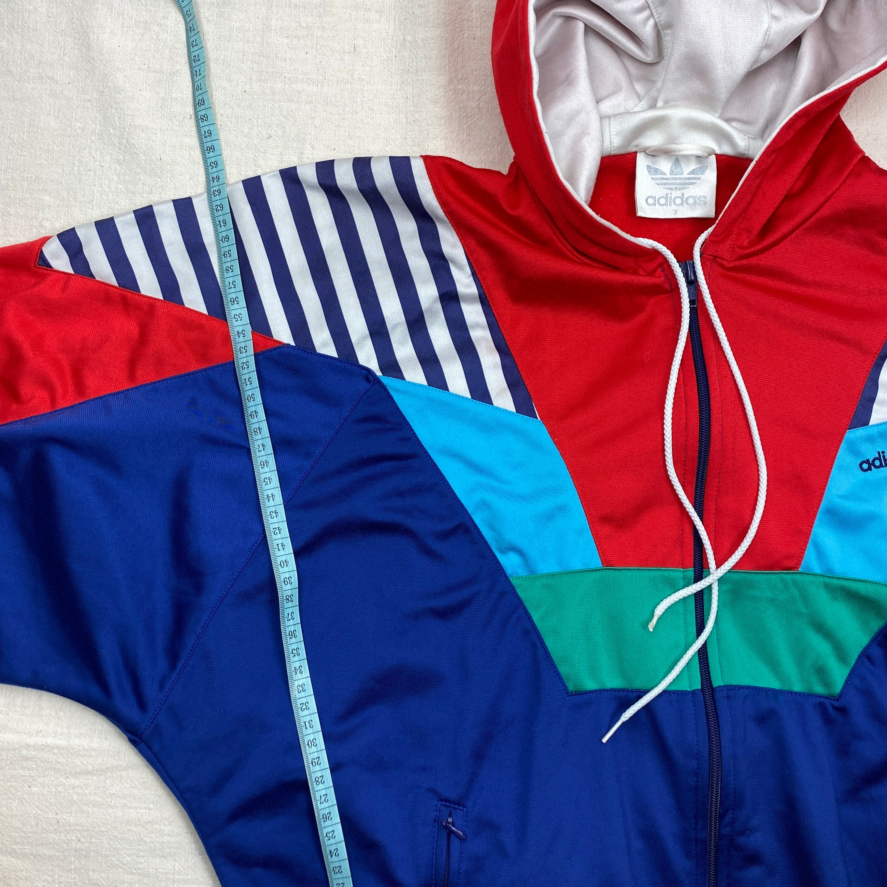 Adidas Vintage Track Jacket, Size M/L, Hoodie 90’s