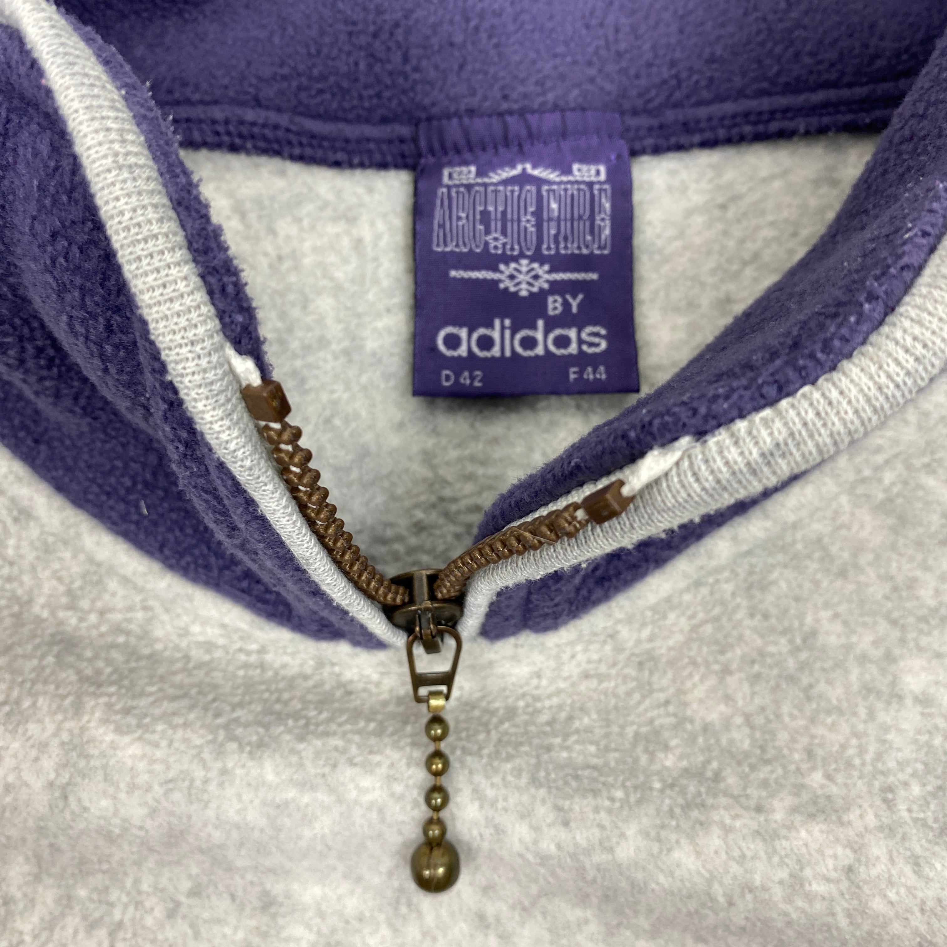 Adidas Vintage Fleece Pullover, Size L, Arctic Fire
