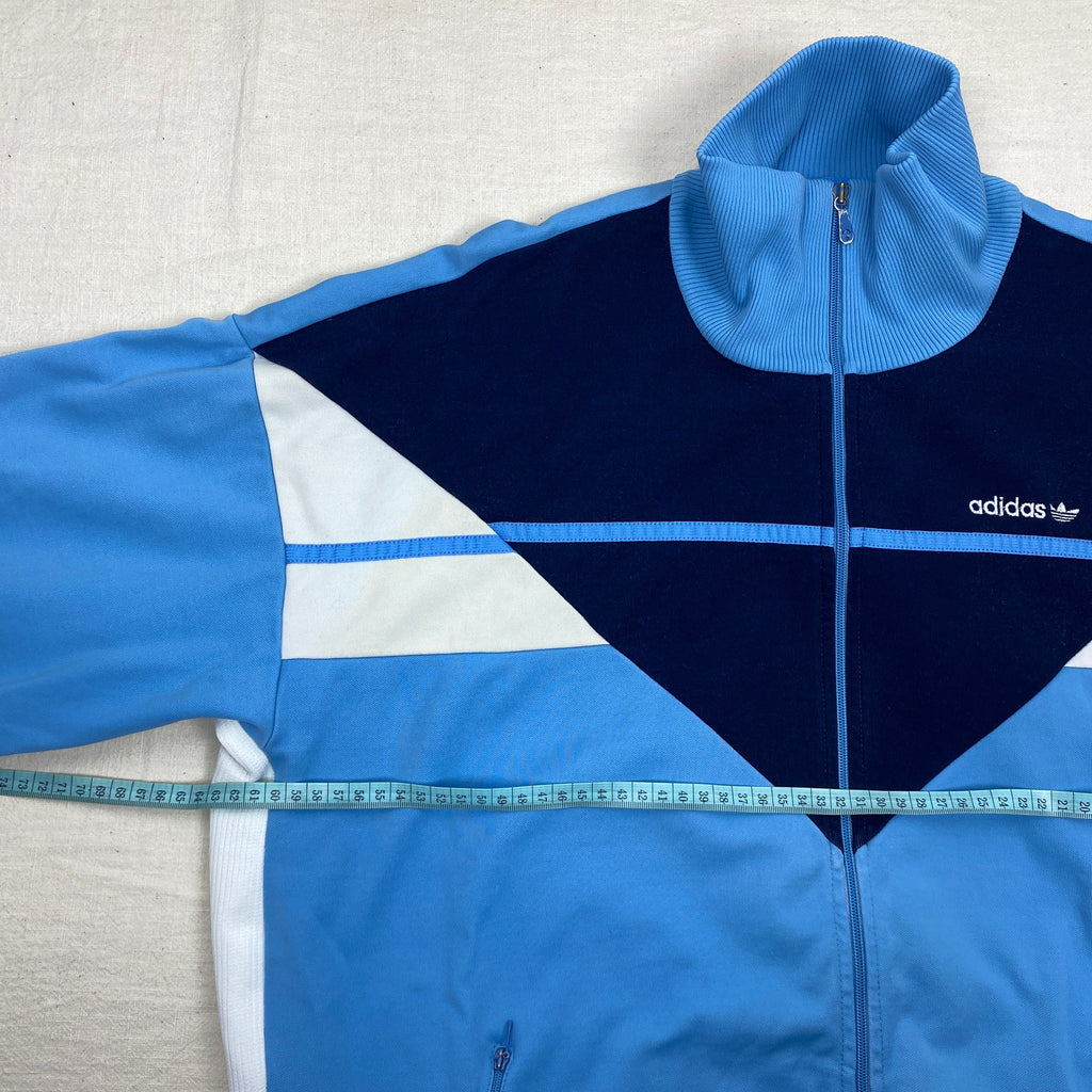 Adidas Vintage Track Jacket, Size L, Made in Yugoslavia, 80’s/90’s