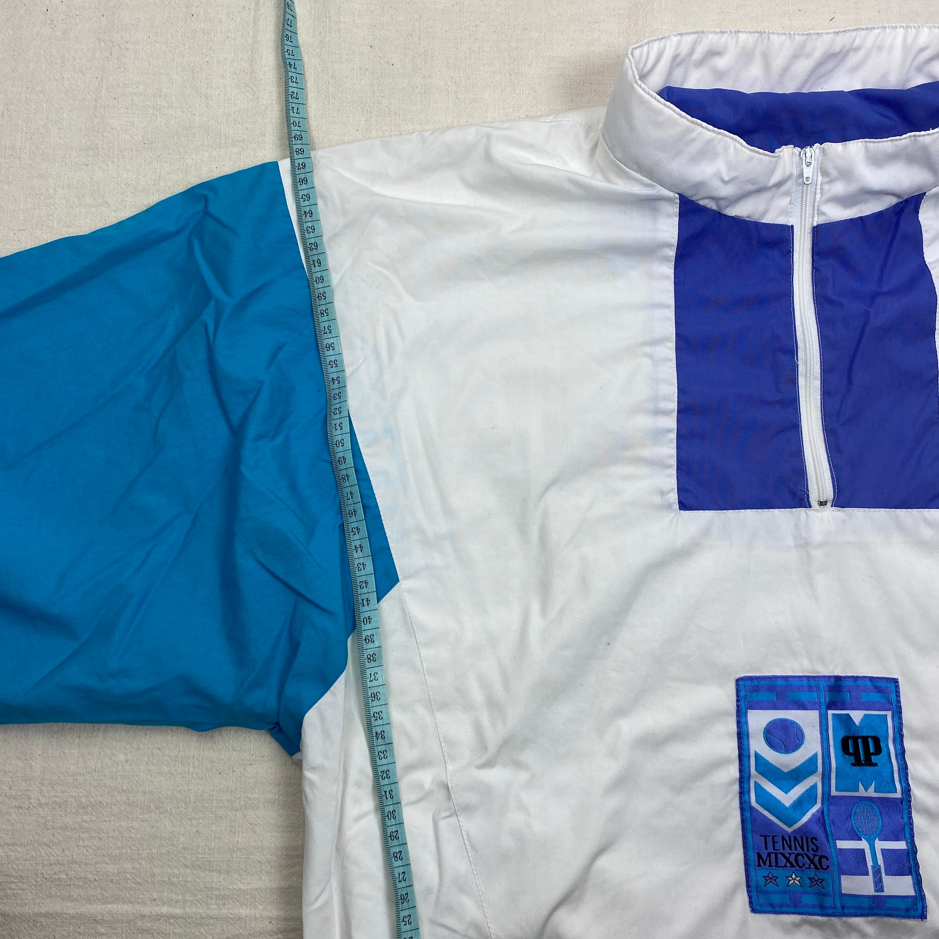 Hummel Vintage Track Jacket, Size L, Tennis, 90’s