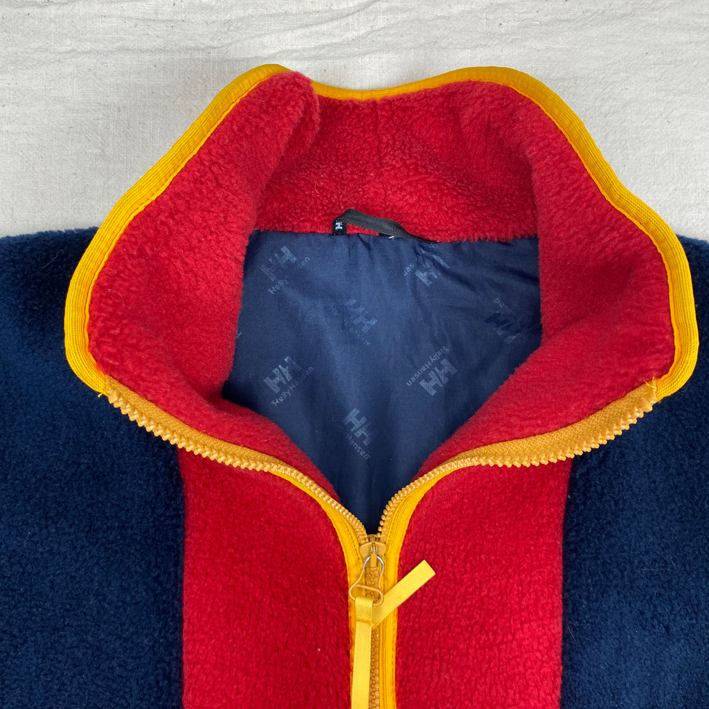 Helly Hansen Vintage Fleece Jacket, Size S, Polar Fleece, 90’s