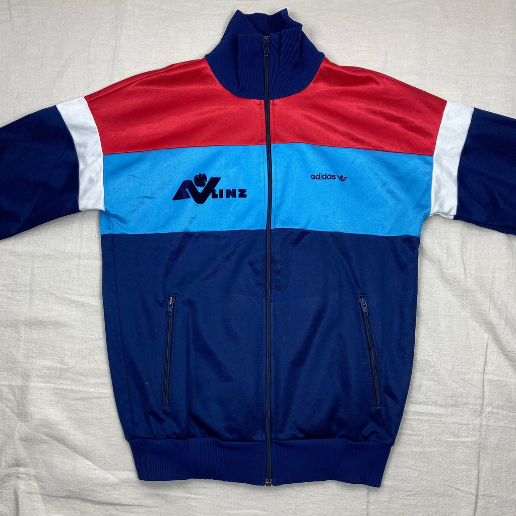 Adidas Vintage Track Jacket, Size S, Made in Austria, Unika, 80’s/90’s