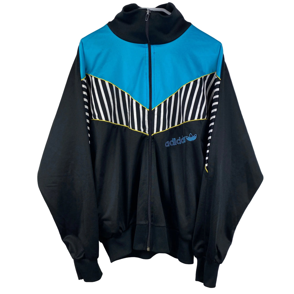 Adidas Vintage Track Jacket, Size M, Striped, 90’s