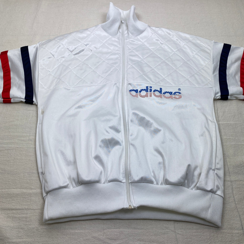 Adidas Vintage Track Jacket, Size M, Made in France, 70’s/80’s