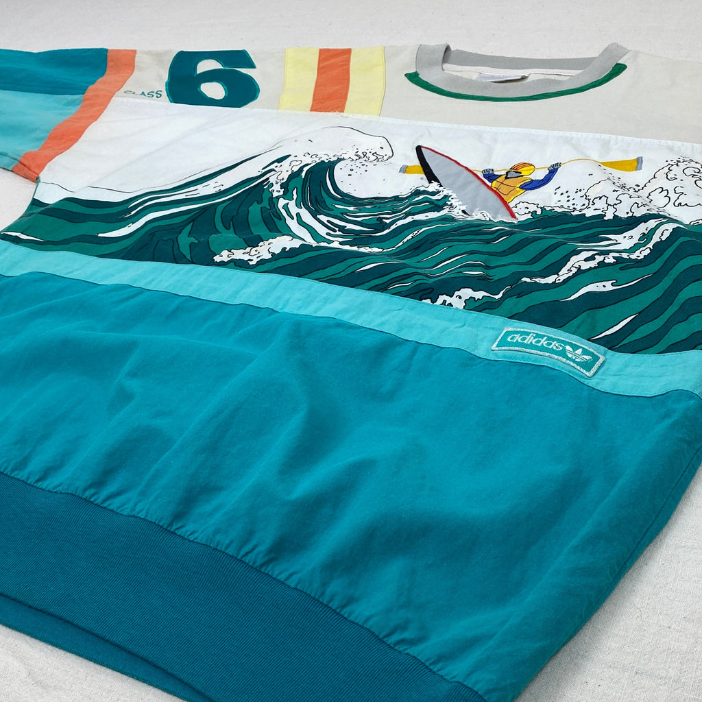 Adidas Vintage Sweatshirt, Size XL, Devils Toenail, Amuza River, 90’s