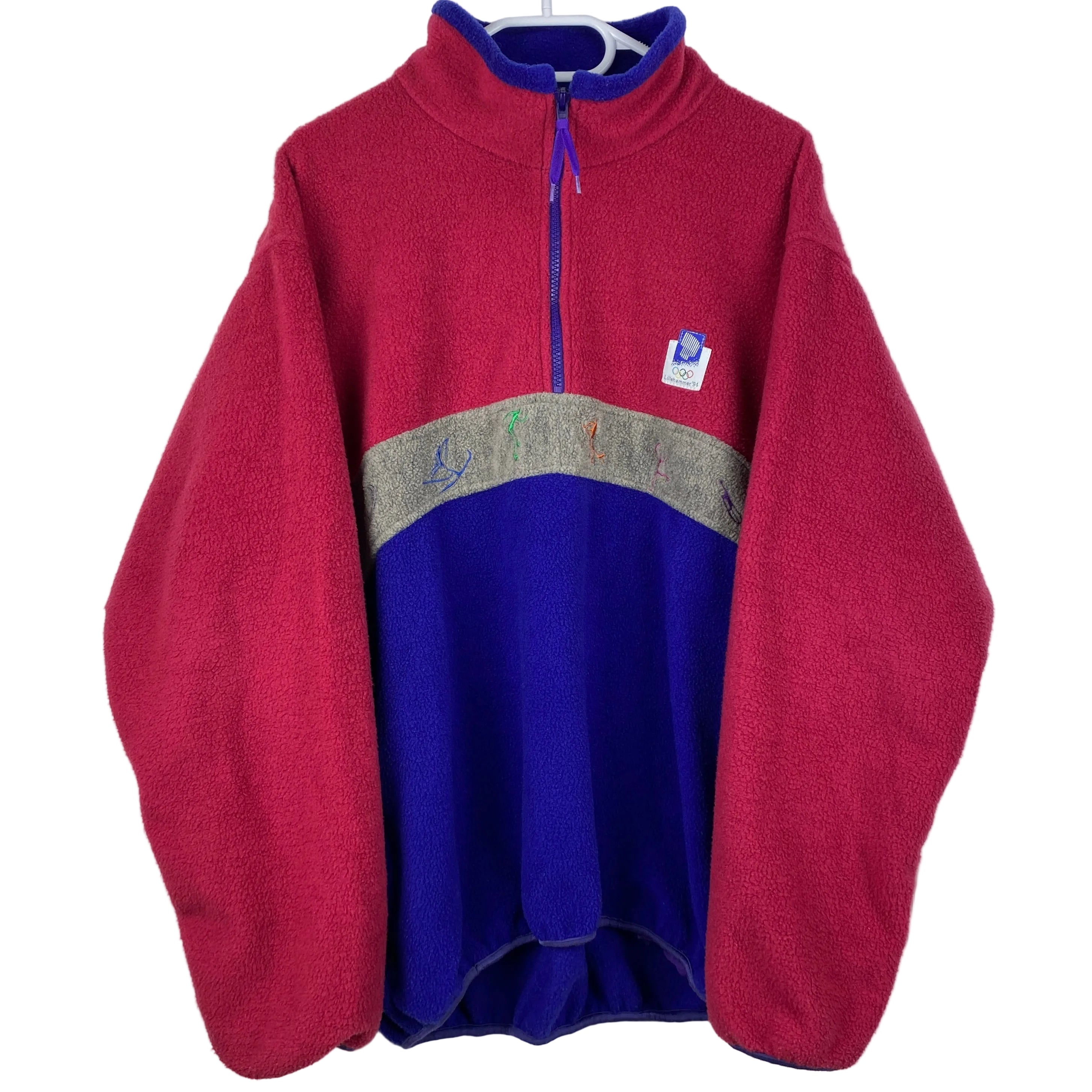 Helly Hansen Vintage Fleece Jacket, Size M, Olympics Fleece, Rare 90’s