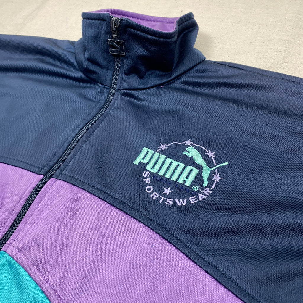 Puma Vintage Track Jacket, Size S, 90’s/Y2K