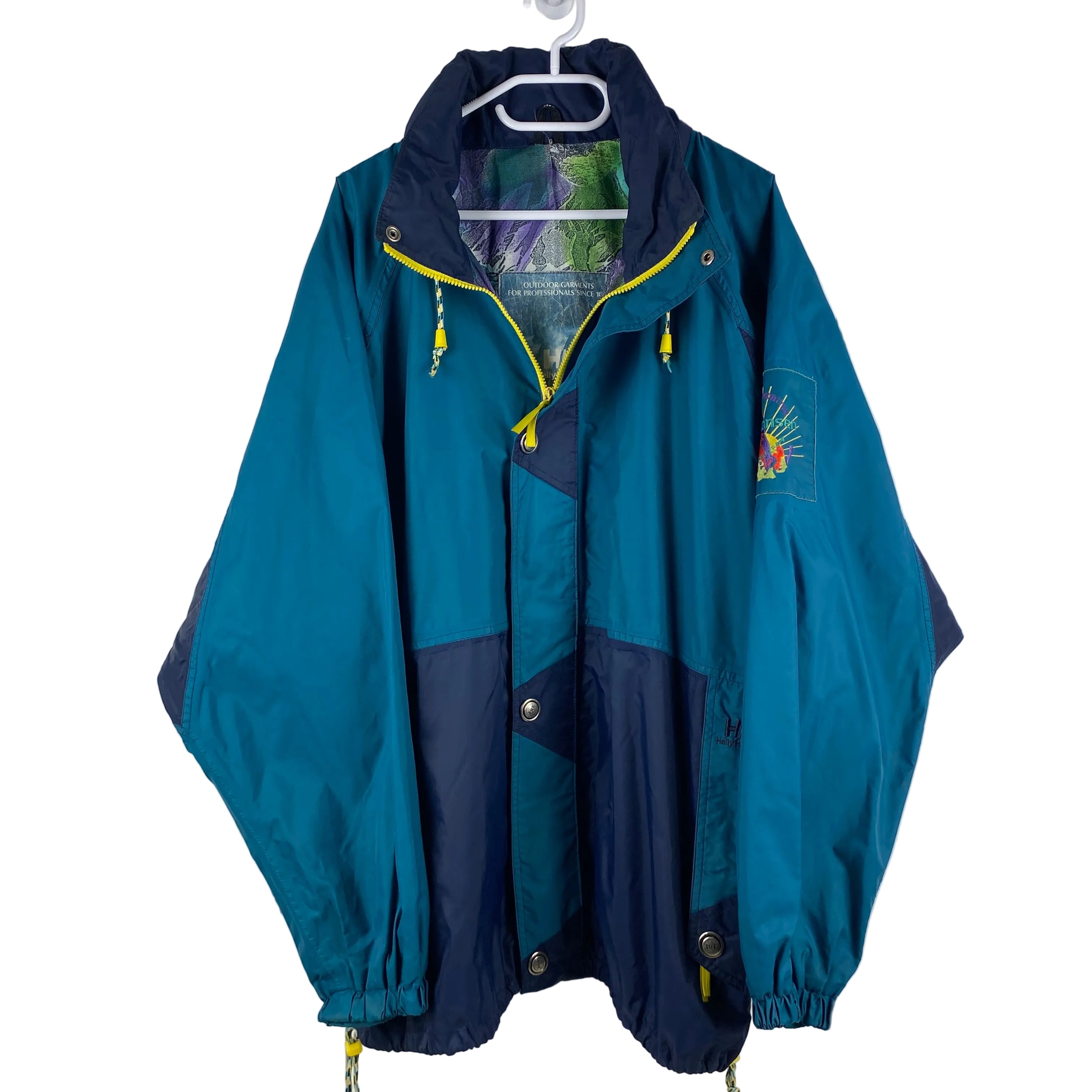 Helly Hansen Jacket, Size L, Vintage 90's Retro Jacket