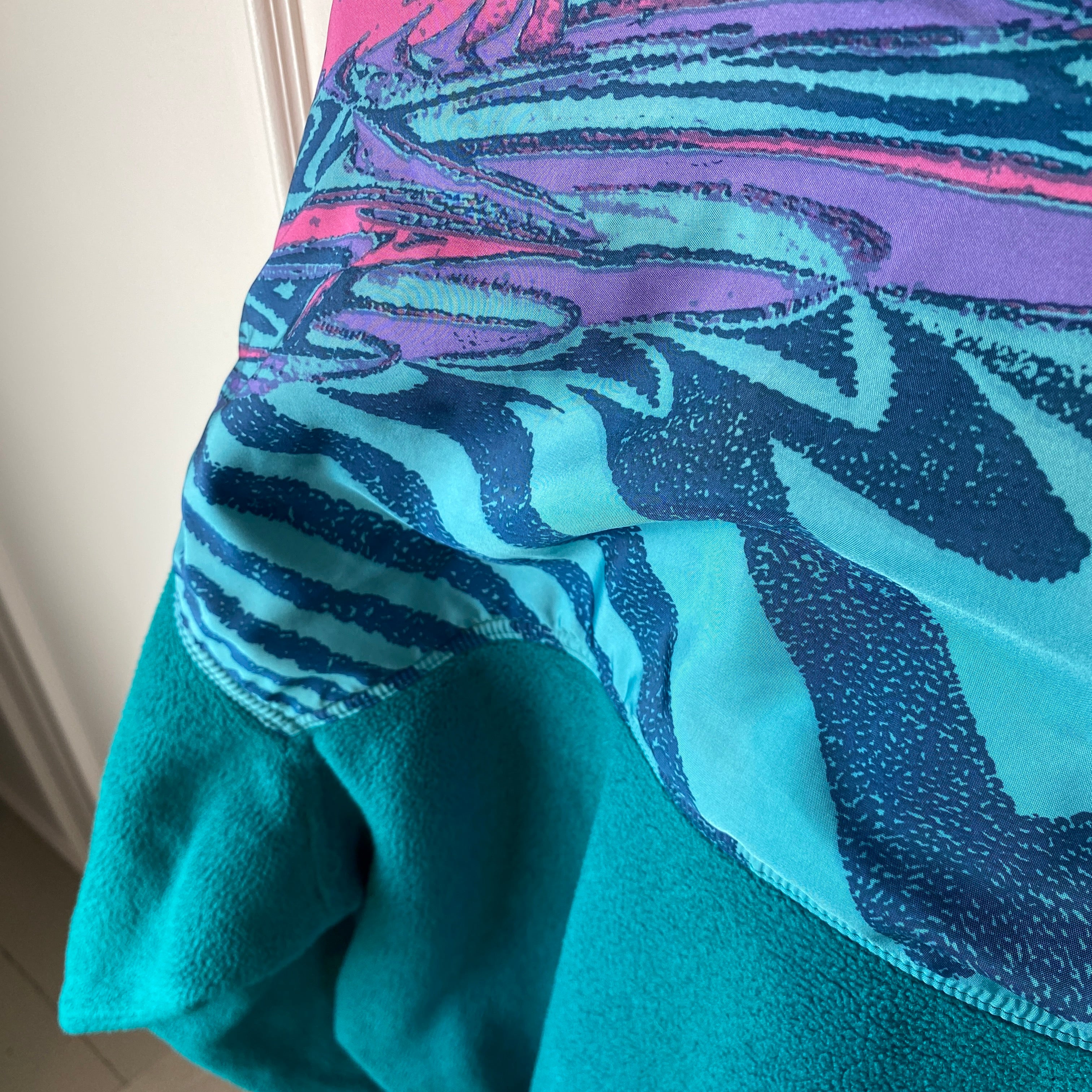 Ellesse Vintage Fleece Jacket, Size M, 90’s