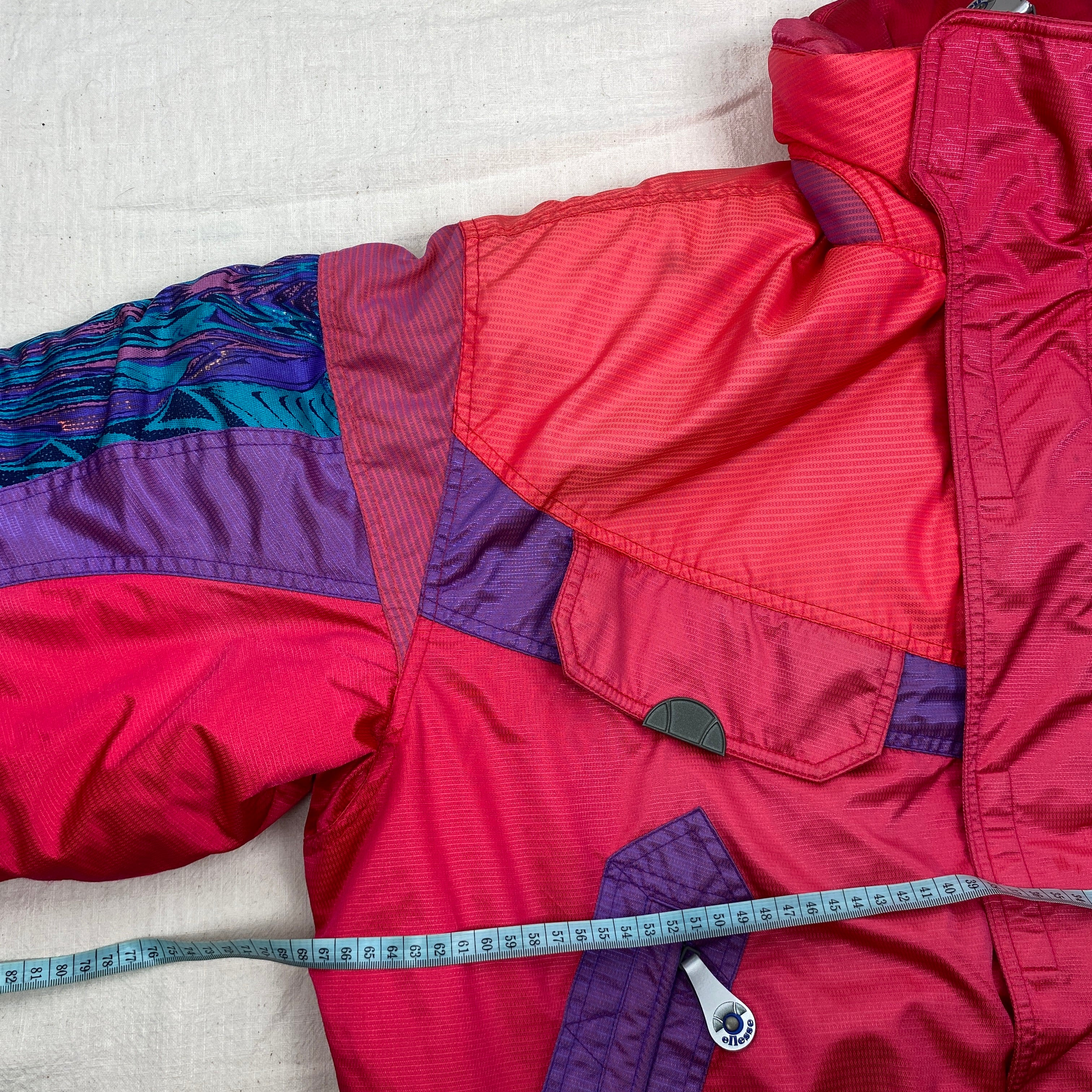 Ellesse Jacket, Vintage 80’s/90’s, Str. S. Retro Italian Skii Jacket
