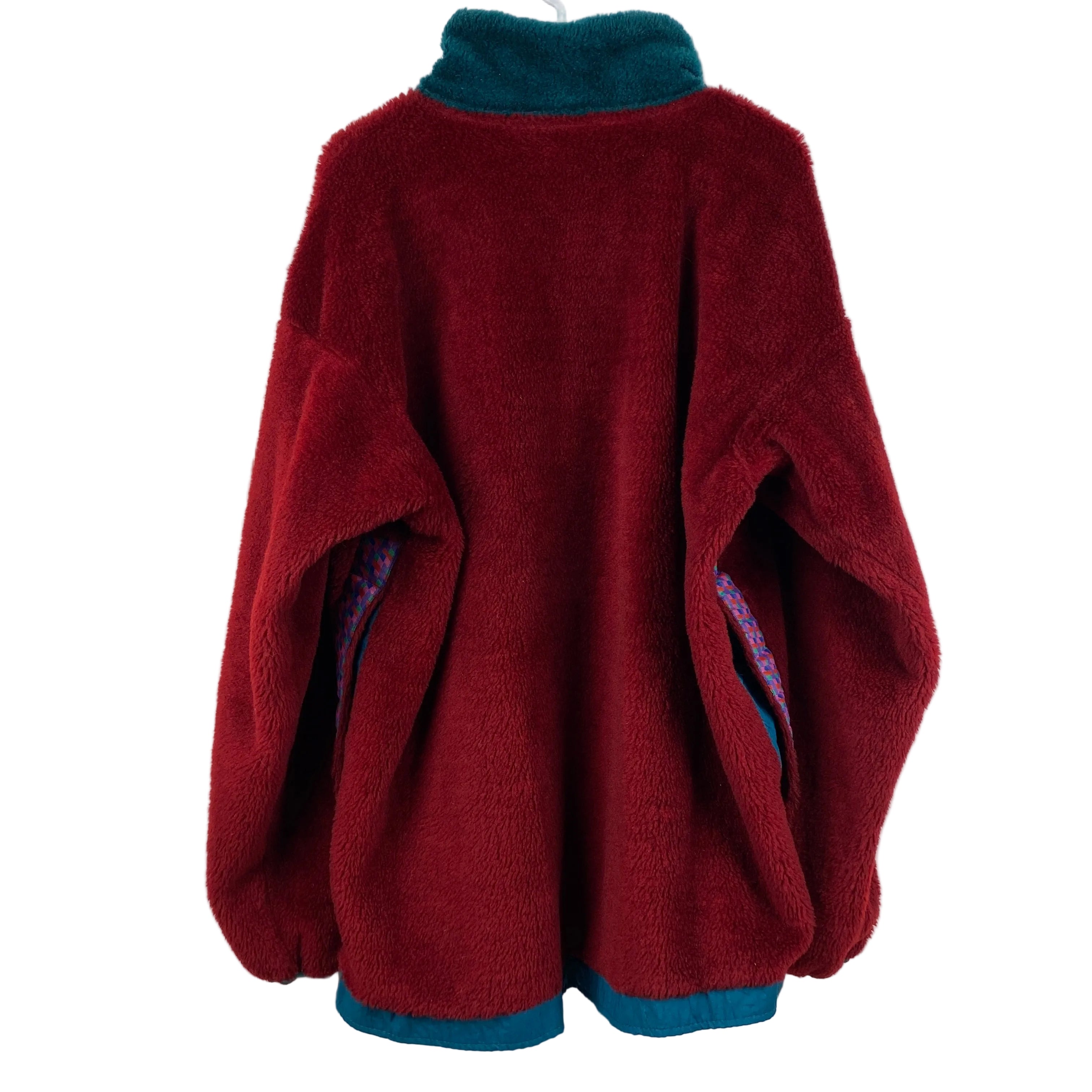 Helly Hansen Vintage Fleece Jacket, Size L, Polar Fleece, Made in Portugal, 90’s
