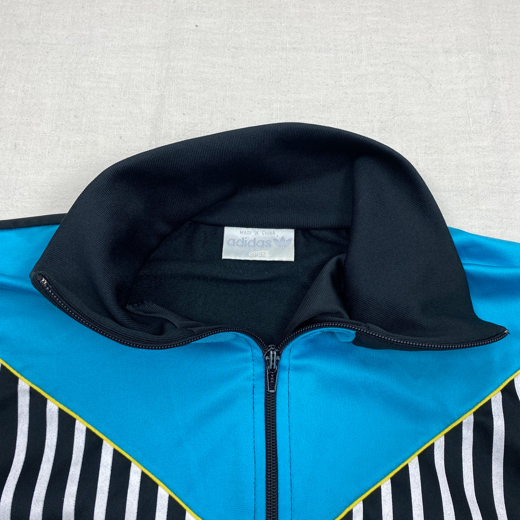 Adidas Vintage Track Jacket, Size M, Striped, 90’s