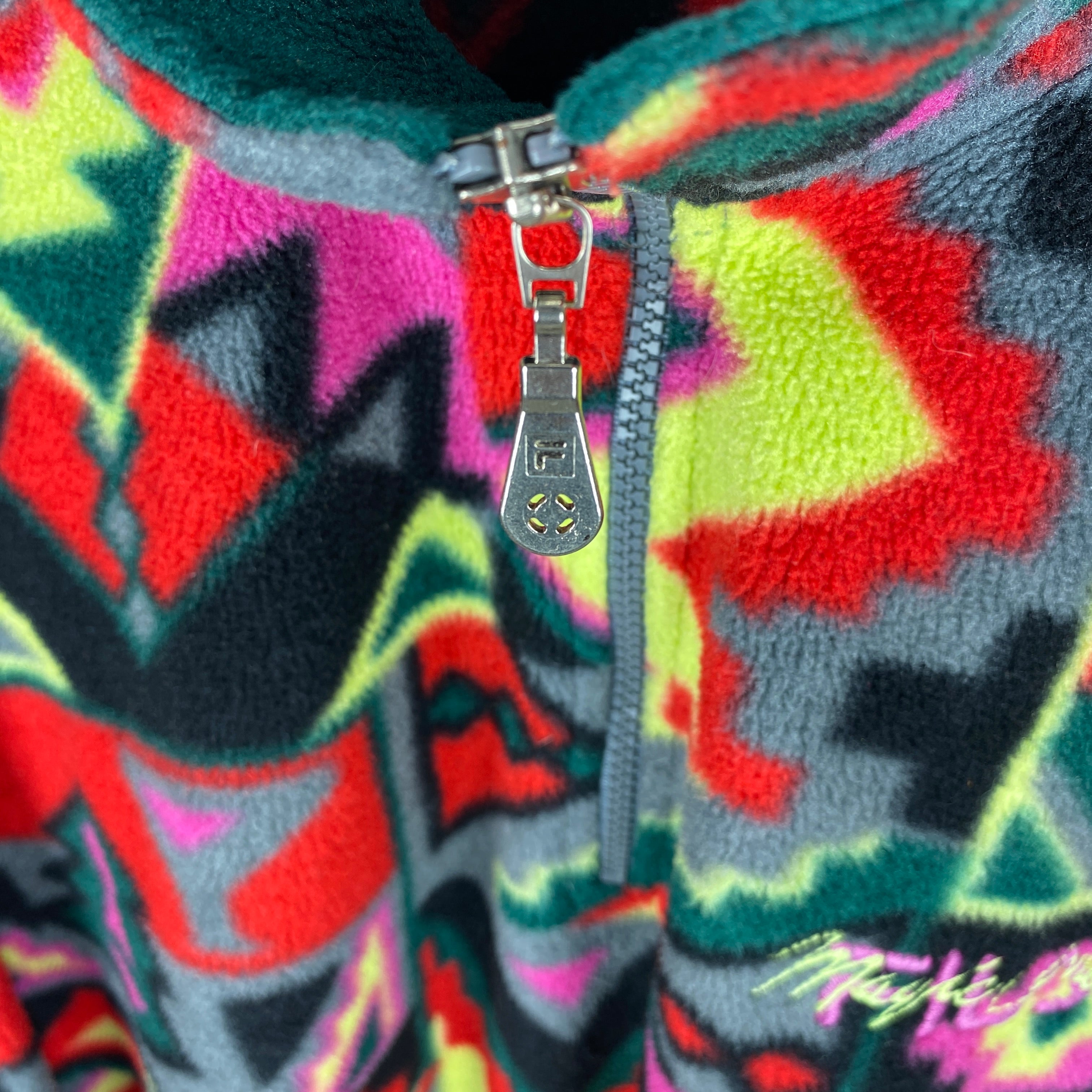 Fila Vintage Fleece Jacket, Size M, Made in Italy, 90’s