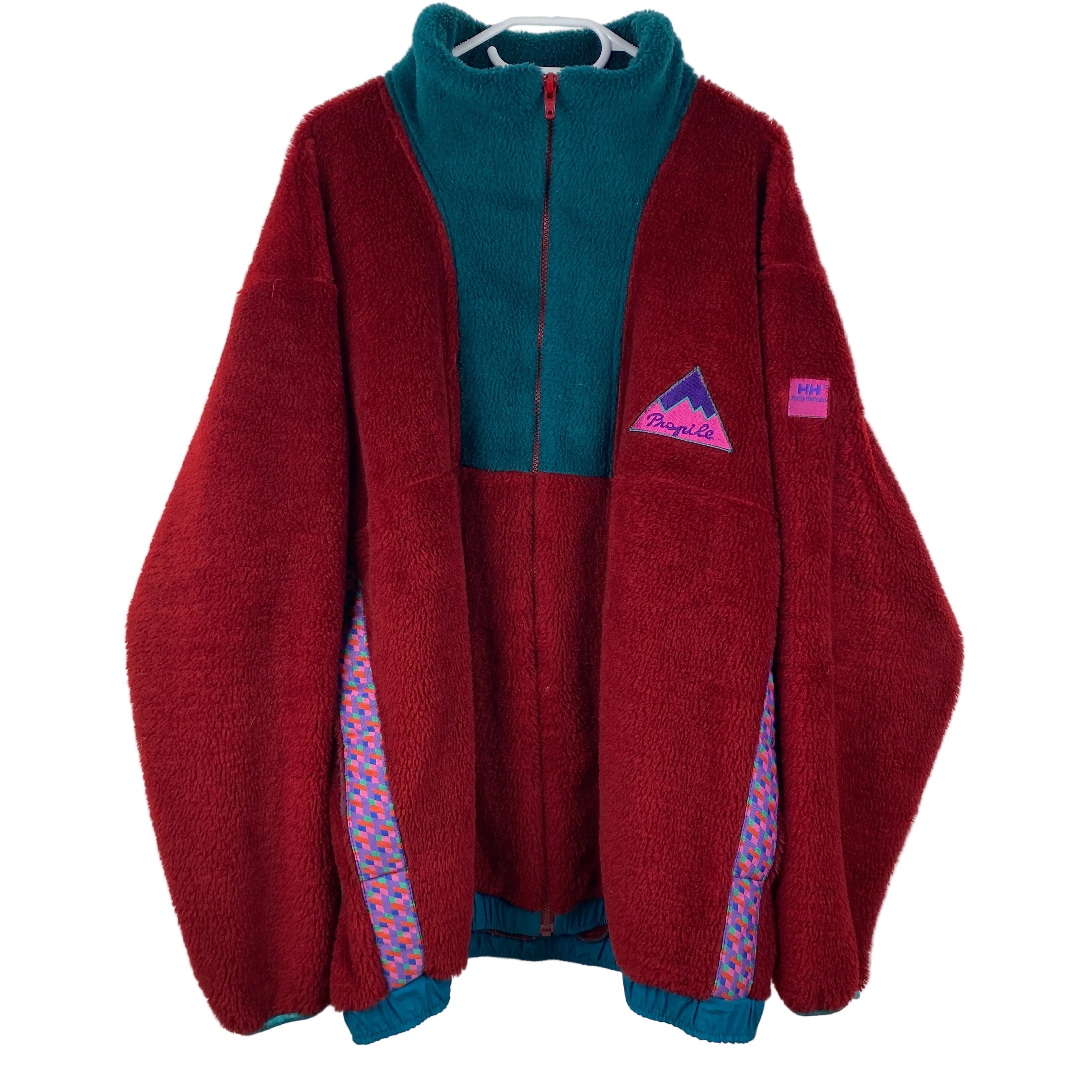 Helly Hansen Vintage Fleece Jacket, Size XL, Polar Fleece, Made in Portugal 90’s