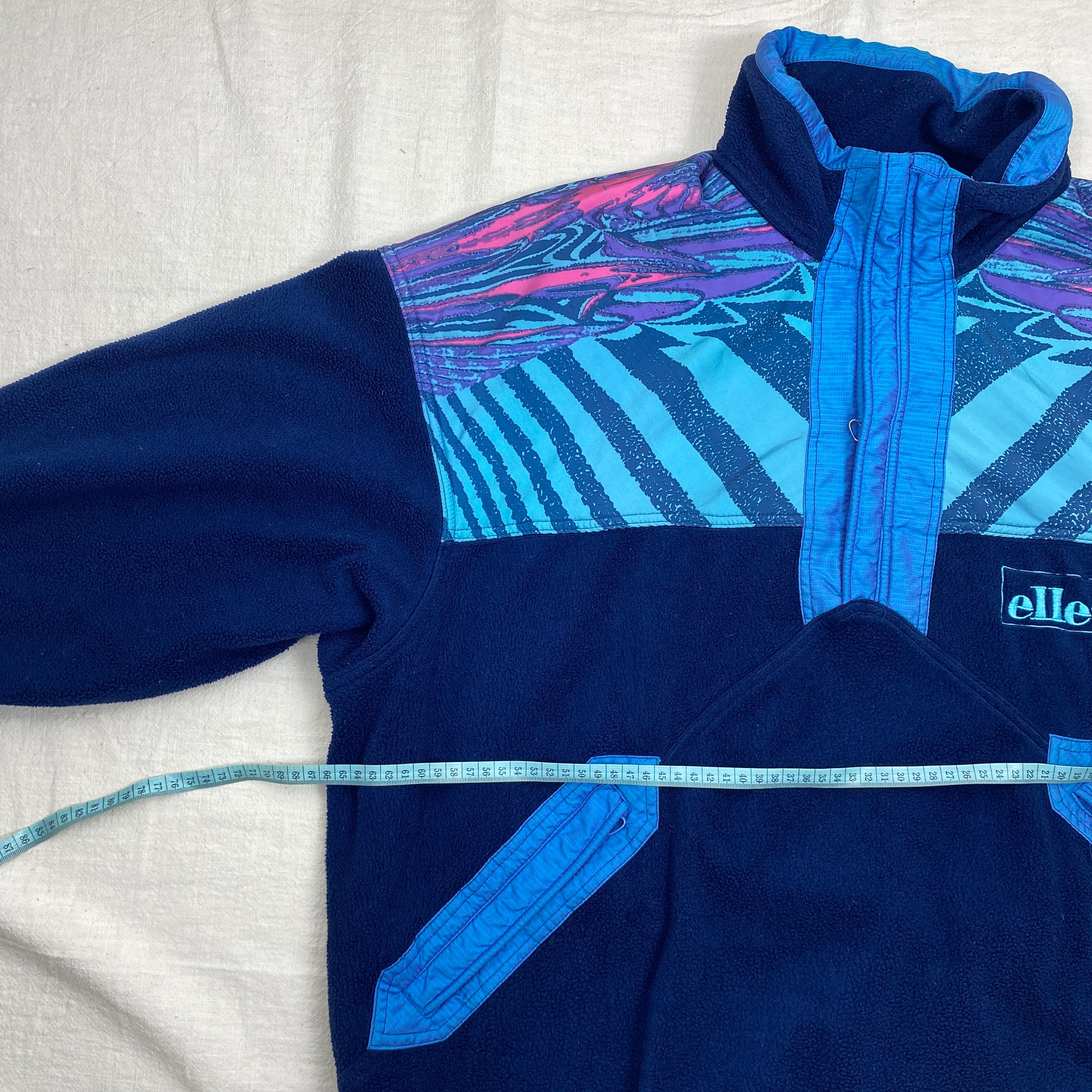 Ellesse Vintage Fleece Jacket, Size L, 90’s