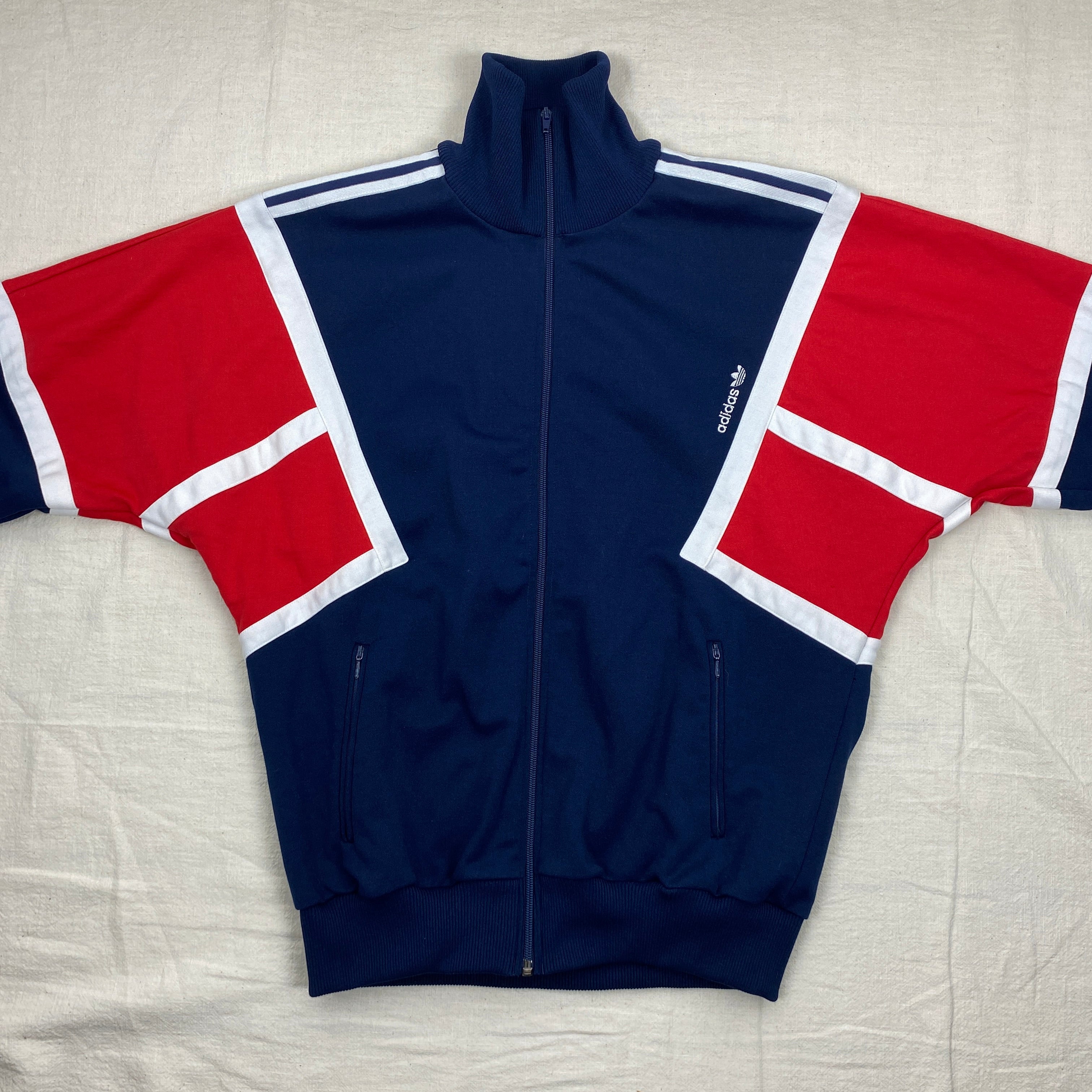 Adidas Vintage Track Jacket, Size M, Made in Hungary, 70’s/80’s