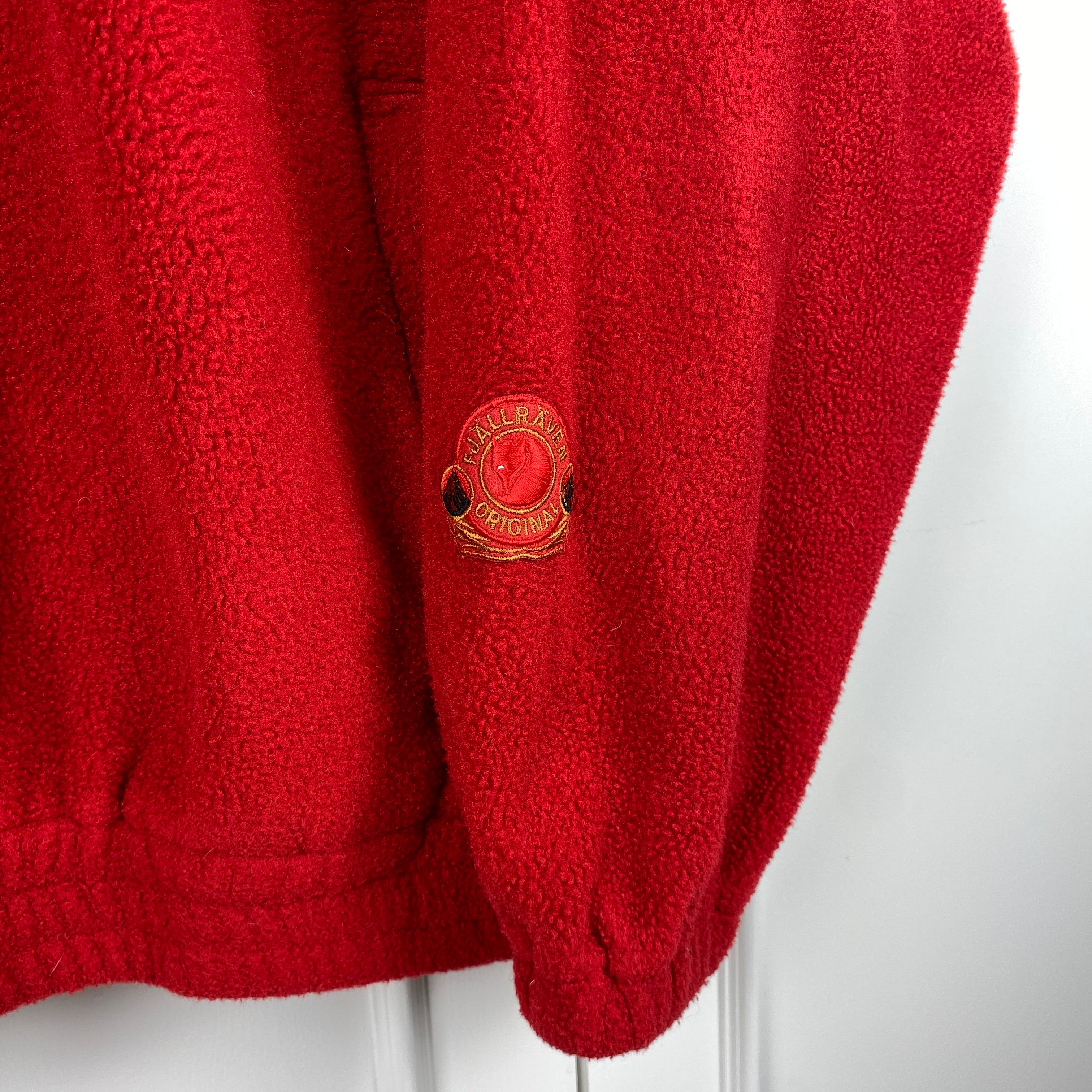 Fjällräven Vintage Fleece Jacket, Size M, Made in Portugal, 90’s