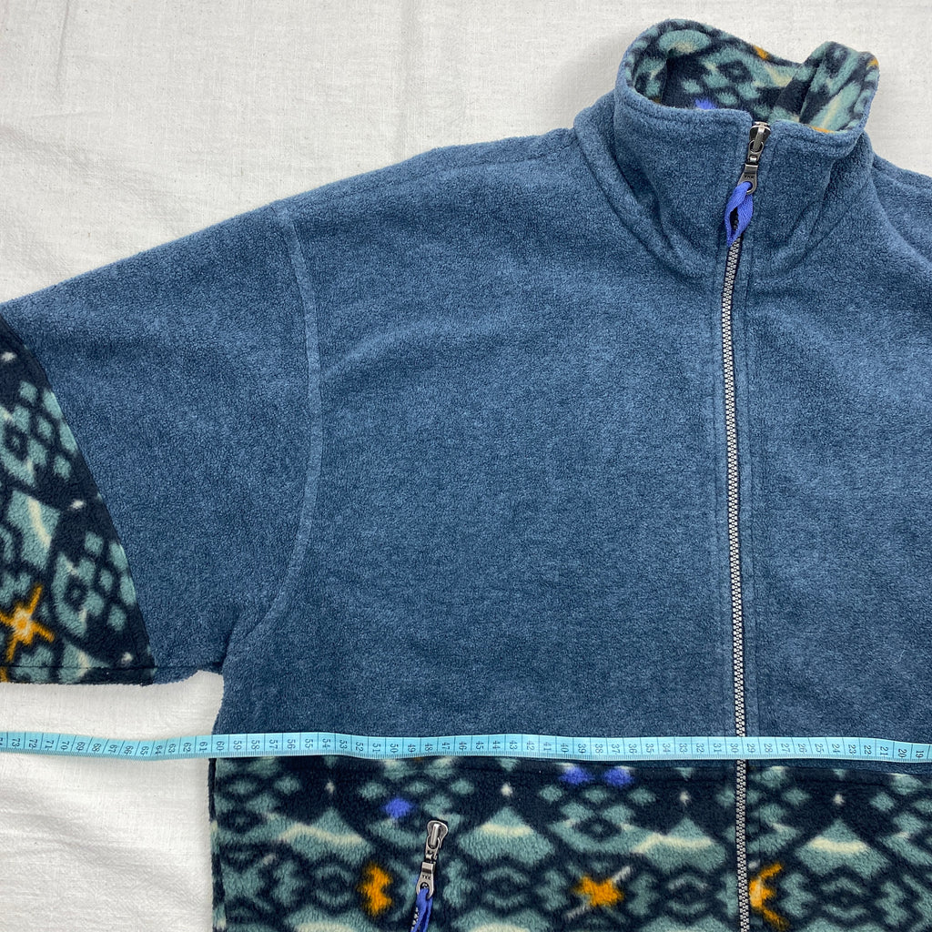 Adidas Vintage Fleece Jacket, Size M, Rare, 90’s