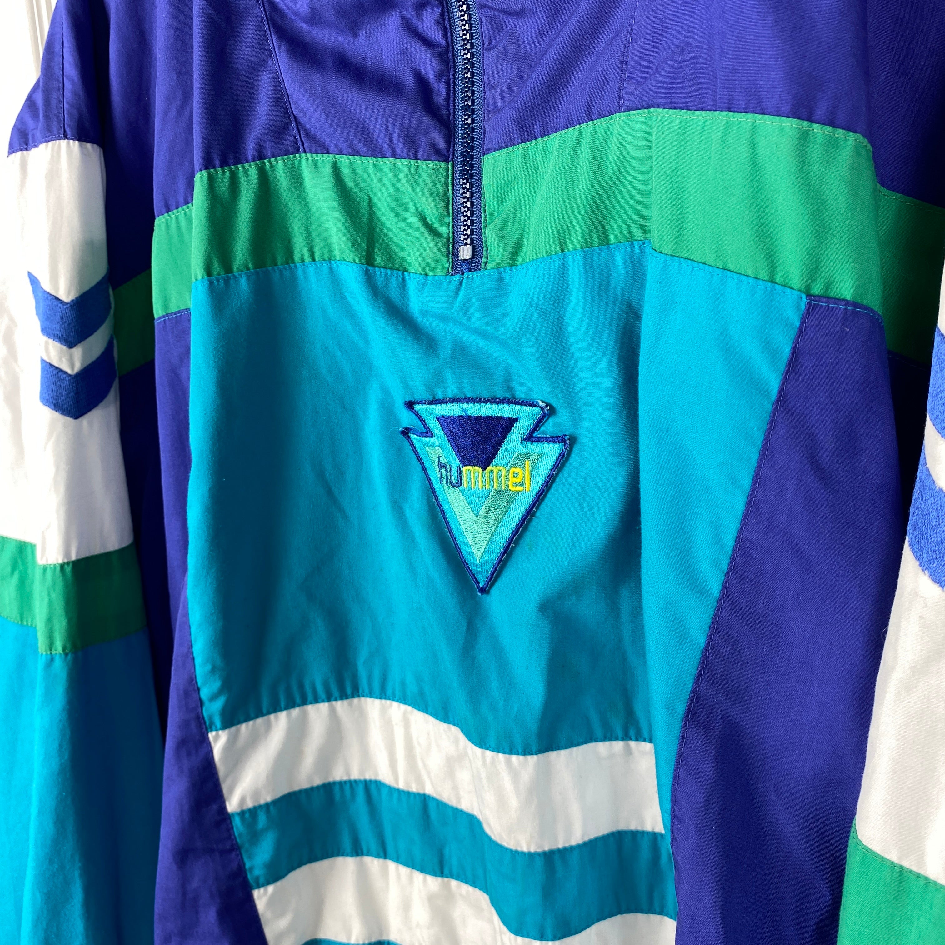 Hummel Vintage Track Jacket, Size XL, Baggy, 90’s