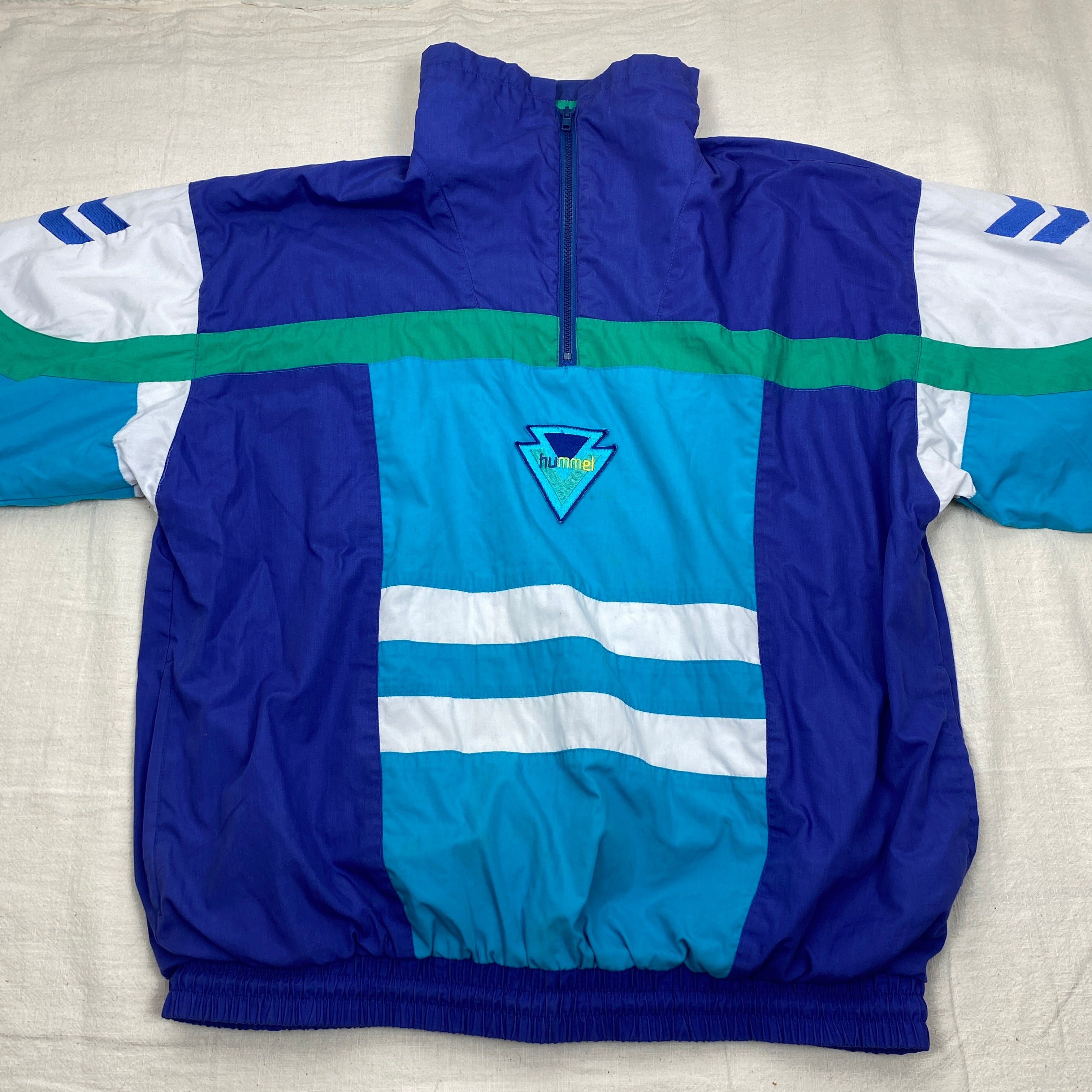 Hummel Vintage Track Jacket, Size XL, Baggy, 90’s