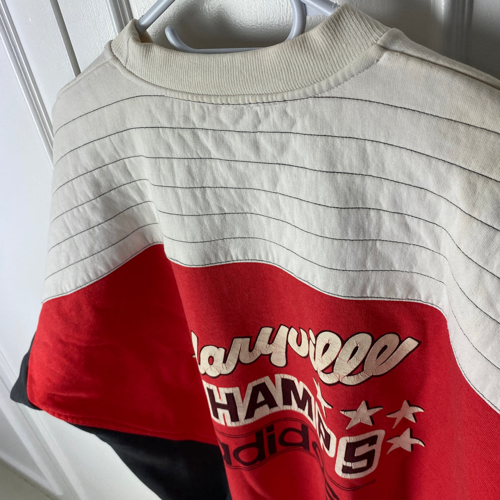 Adidas Vintage Sweatshirt, Size L, Claryville Champs, 90’s