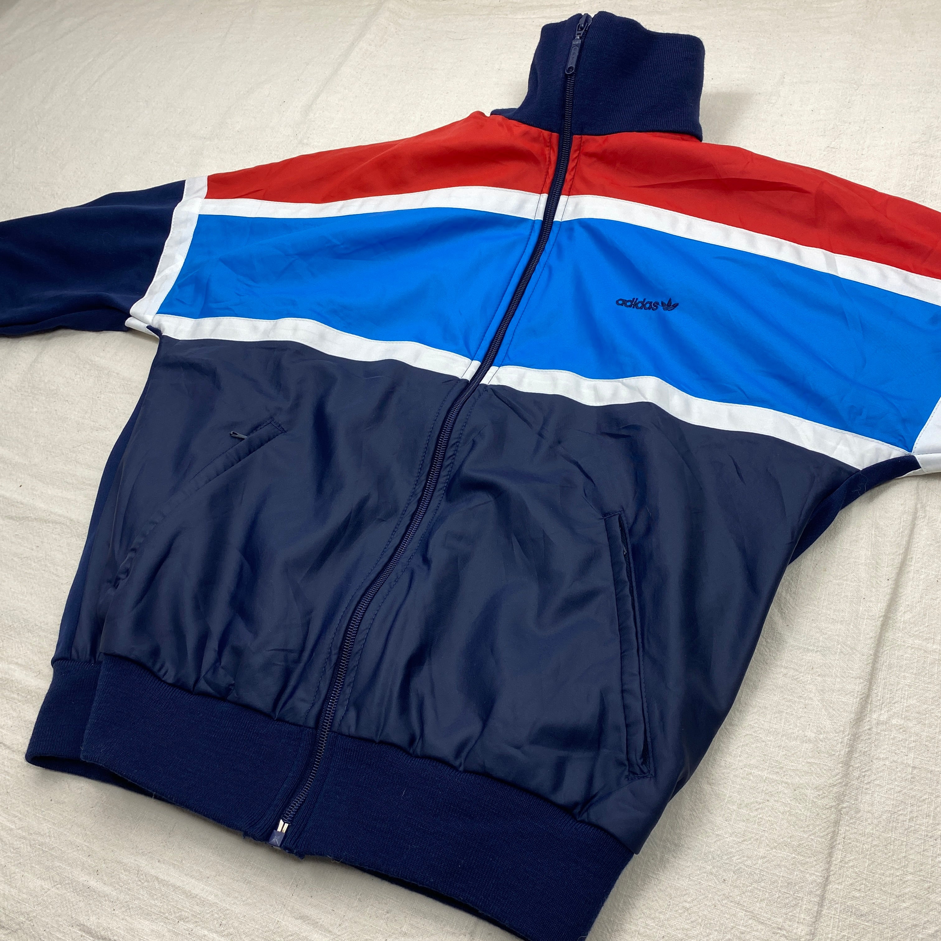 Adidas Vintage Track Jacket, Size M, Made in Finland, 70’s/80’s