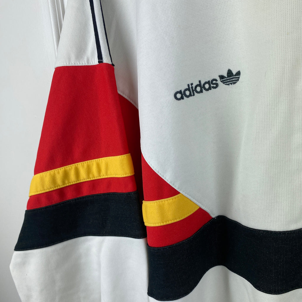 Adidas Vintage Track Jacket, Size XL, Made in West Germany, 1986-1988